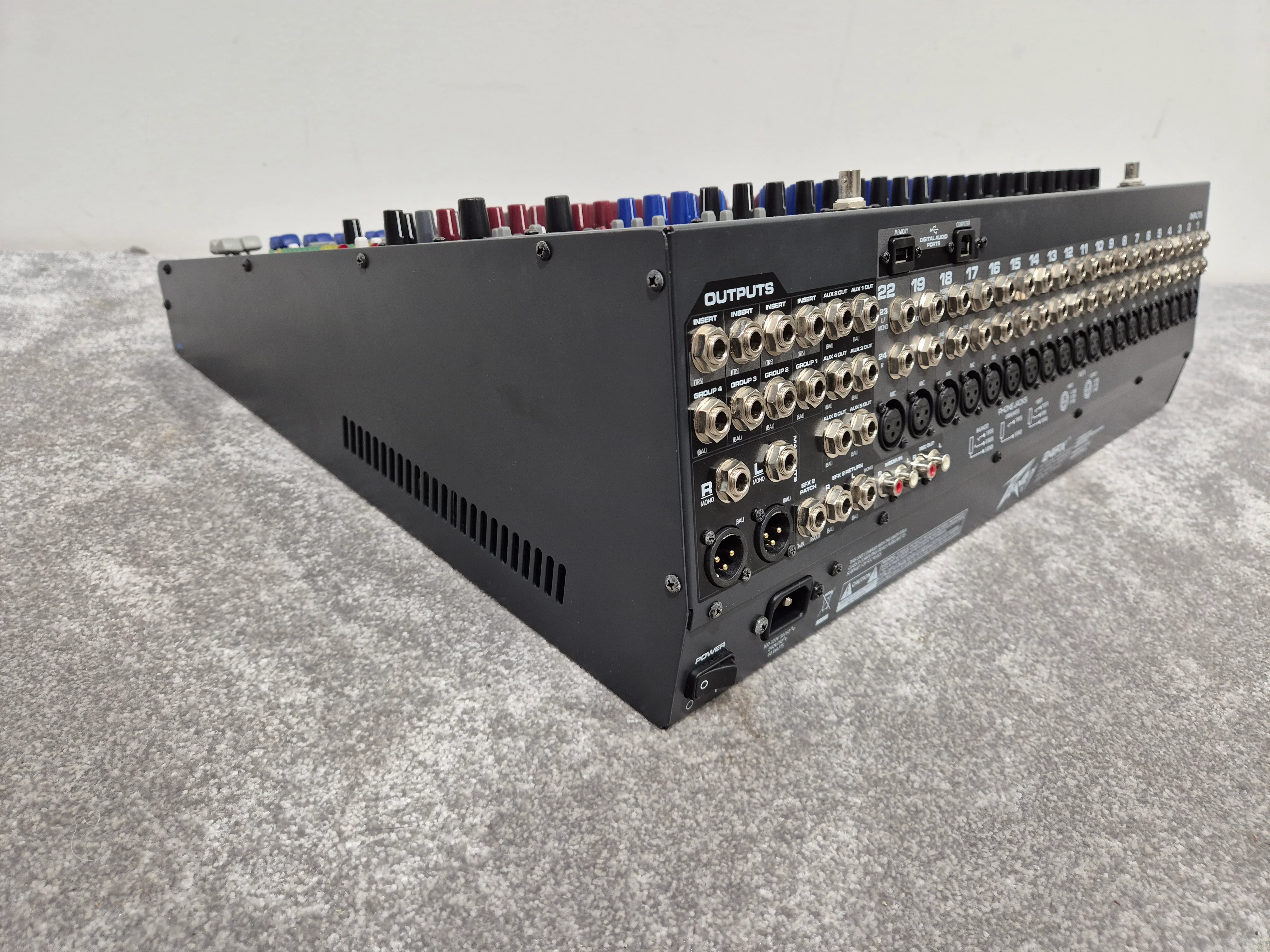 Peavey 24FX - 24-Channel Mixer with Dual DSP Engines w/ Flight Case - Image 16