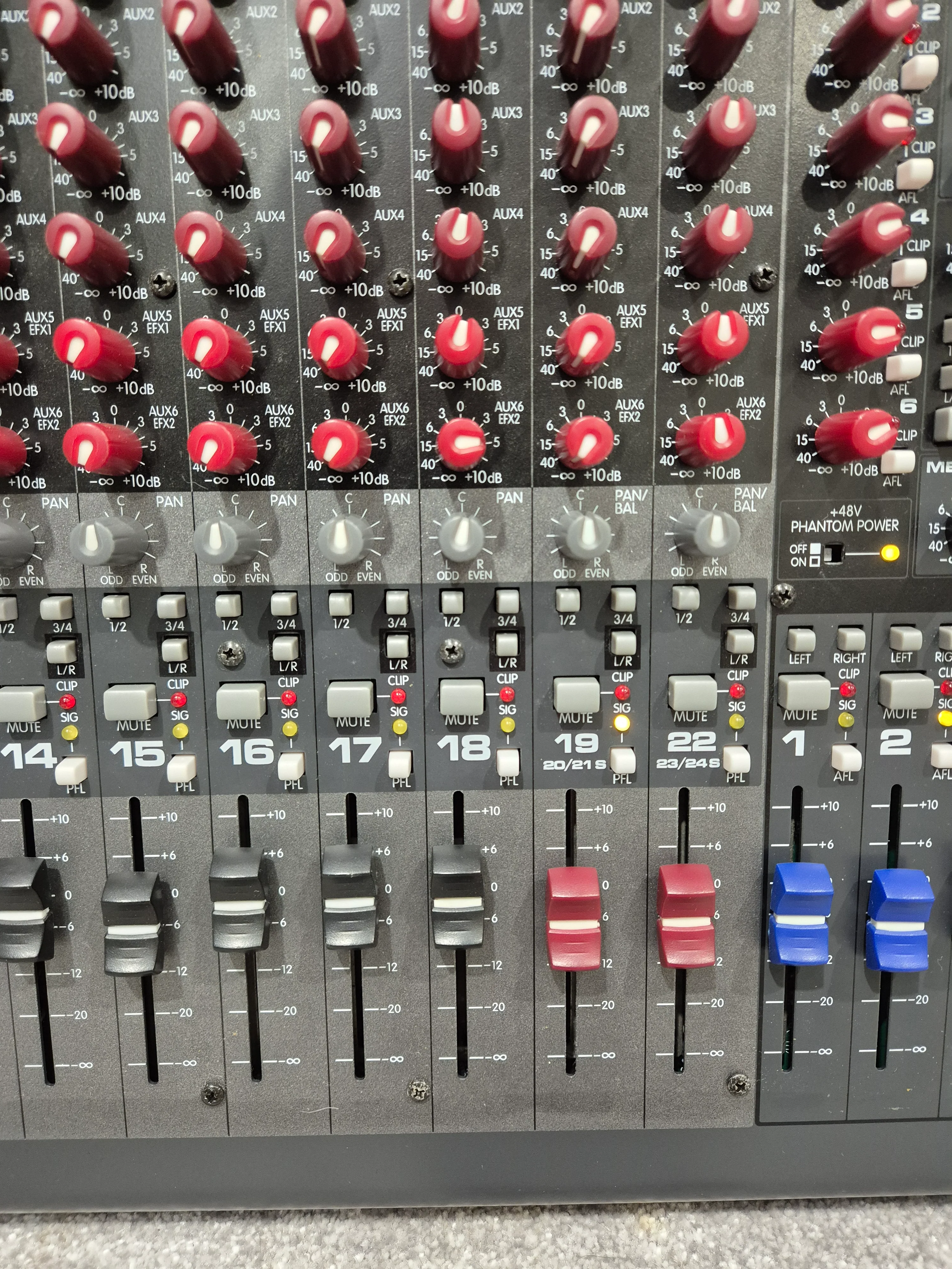 Peavey 24FX - 24-Channel Mixer with Dual DSP Engines w/ Flight Case - Image 5