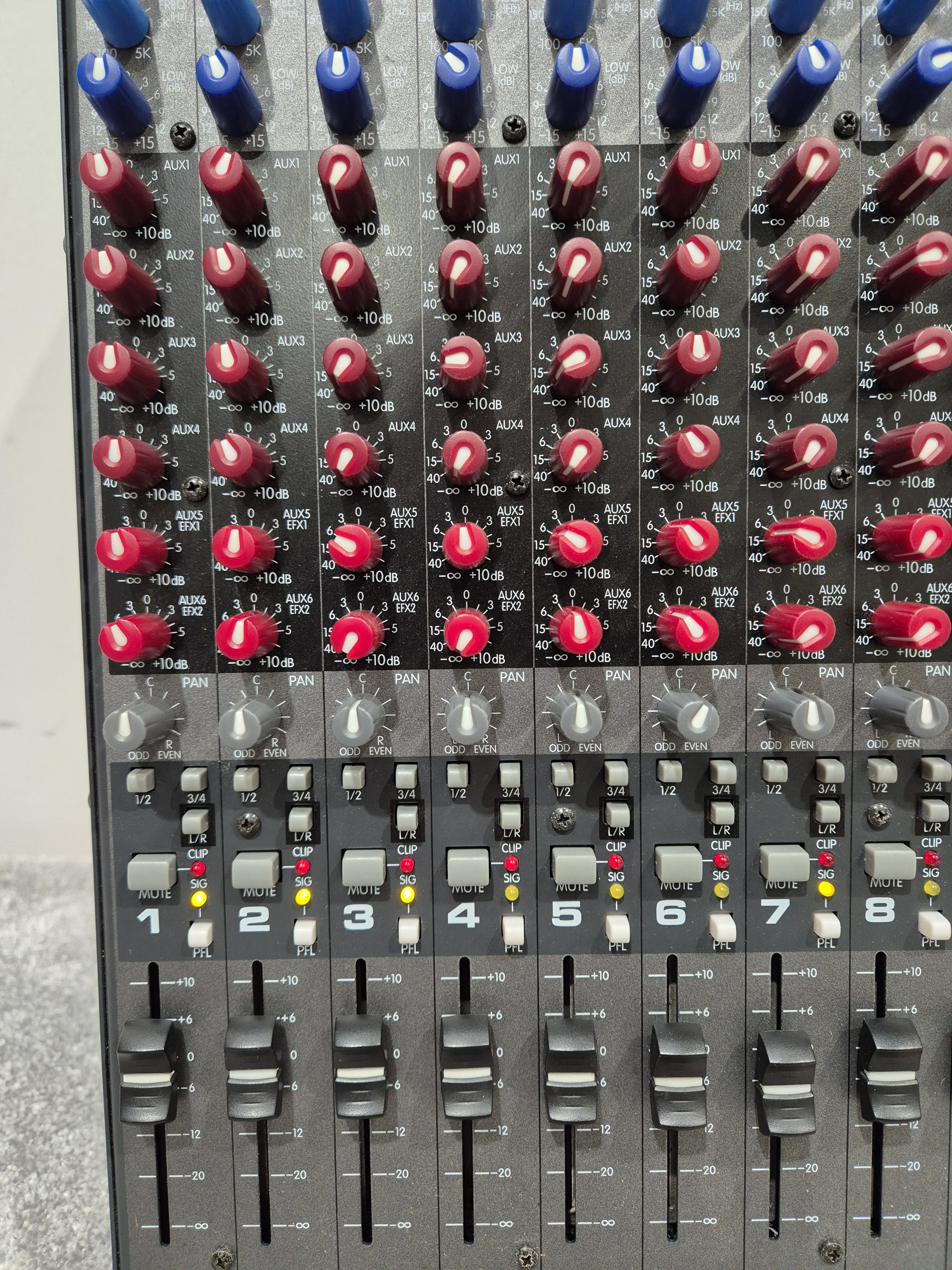 Peavey 24FX - 24-Channel Mixer with Dual DSP Engines w/ Flight Case - Image 9