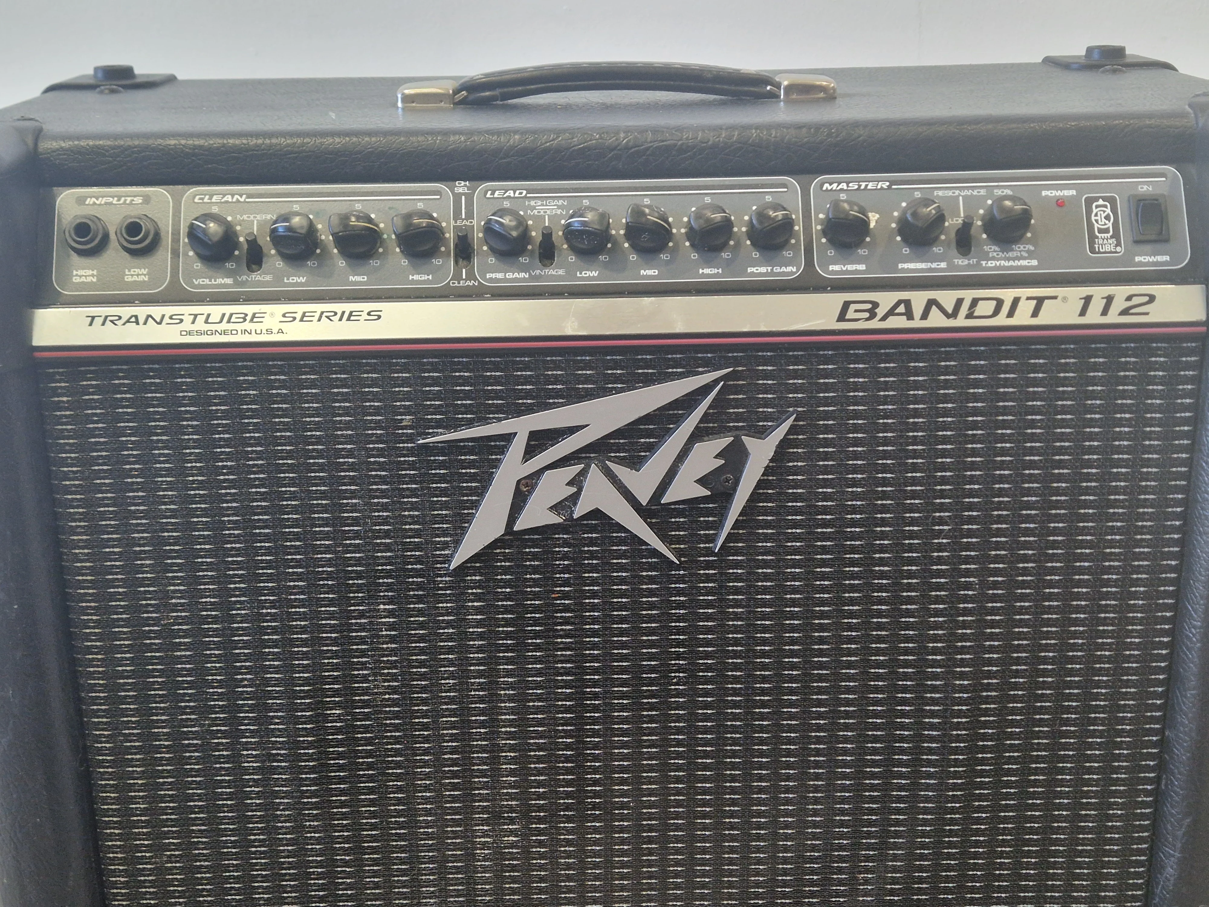 Peavey Bandit 112 Guitar Combo Amp – 80W TransTube Power, Dual Channels, 3-Band EQ, Effects Loop - Very Good - Image 5