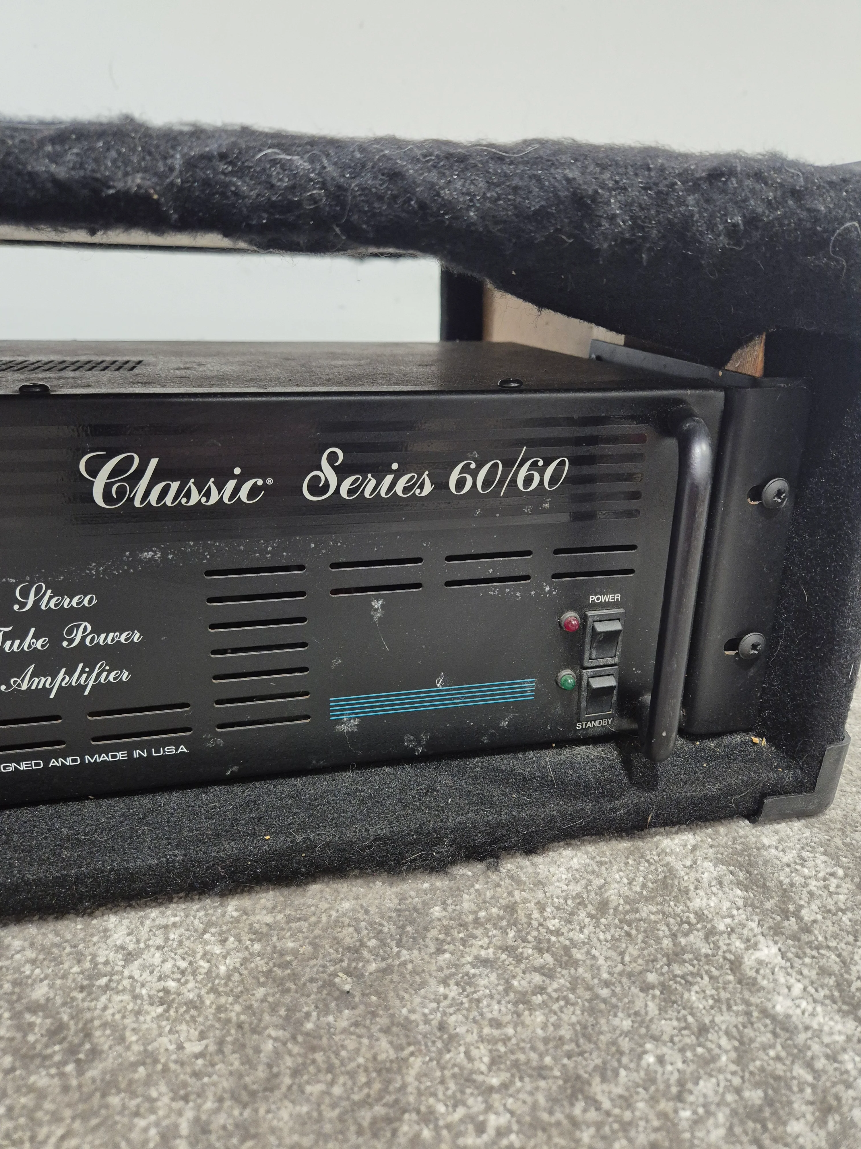 Peavey Classic Series 60/60 - Stereo Tube Power Amp - Good w/ Power Supply - Image 3