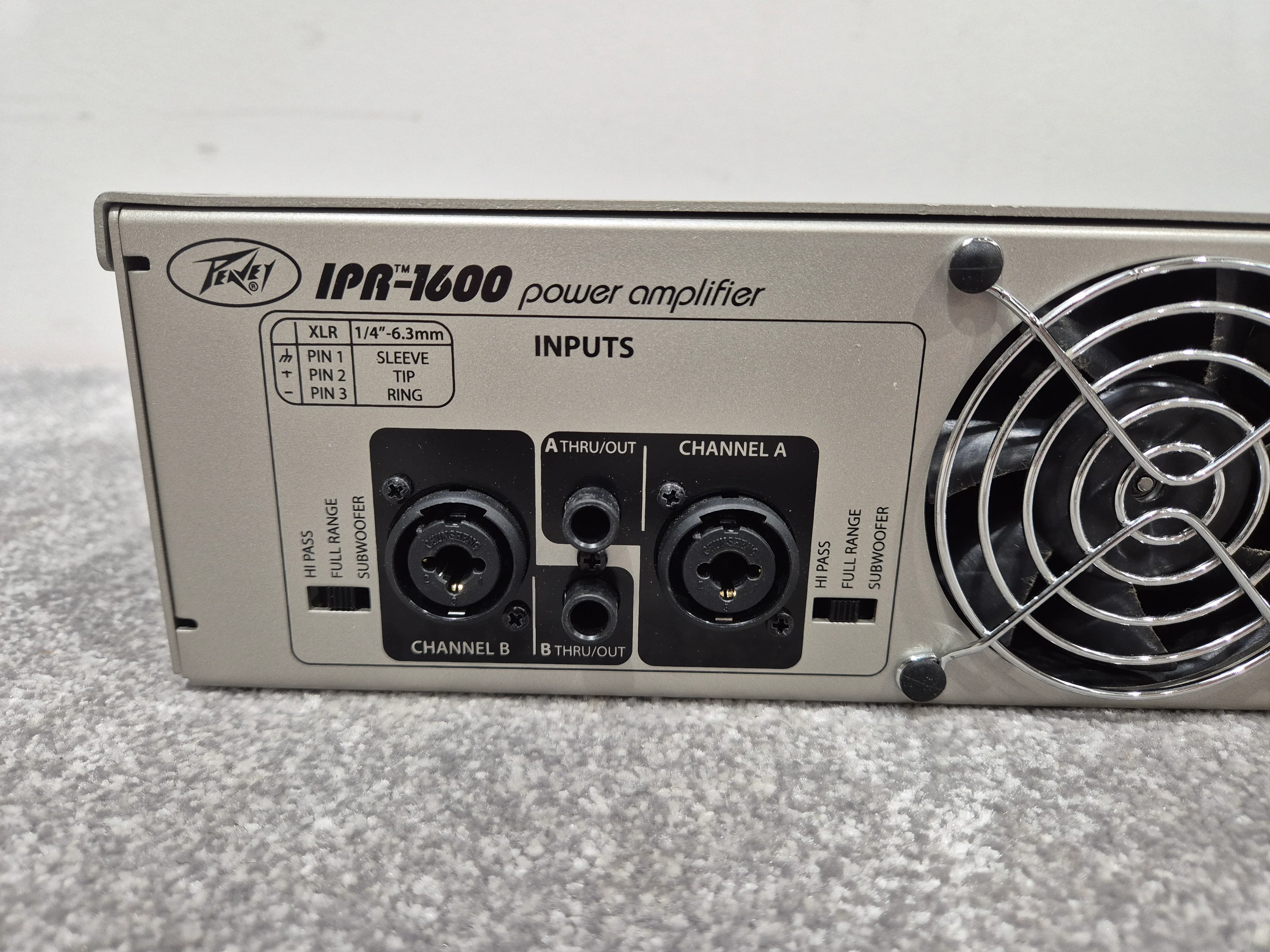 Peavey IPR 1600 - Digital Power Amplifier w/ Original Box - Image 7