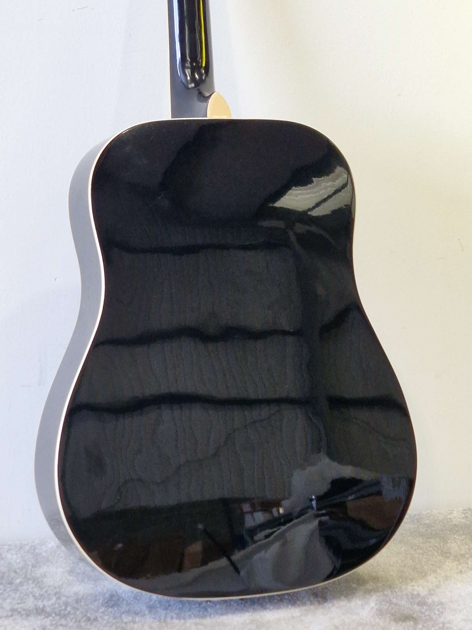 Peavey Jack Daniels Black Acoustic Guitar – Branded Design & Full-Size Dreadnought – Very Good - Image 7