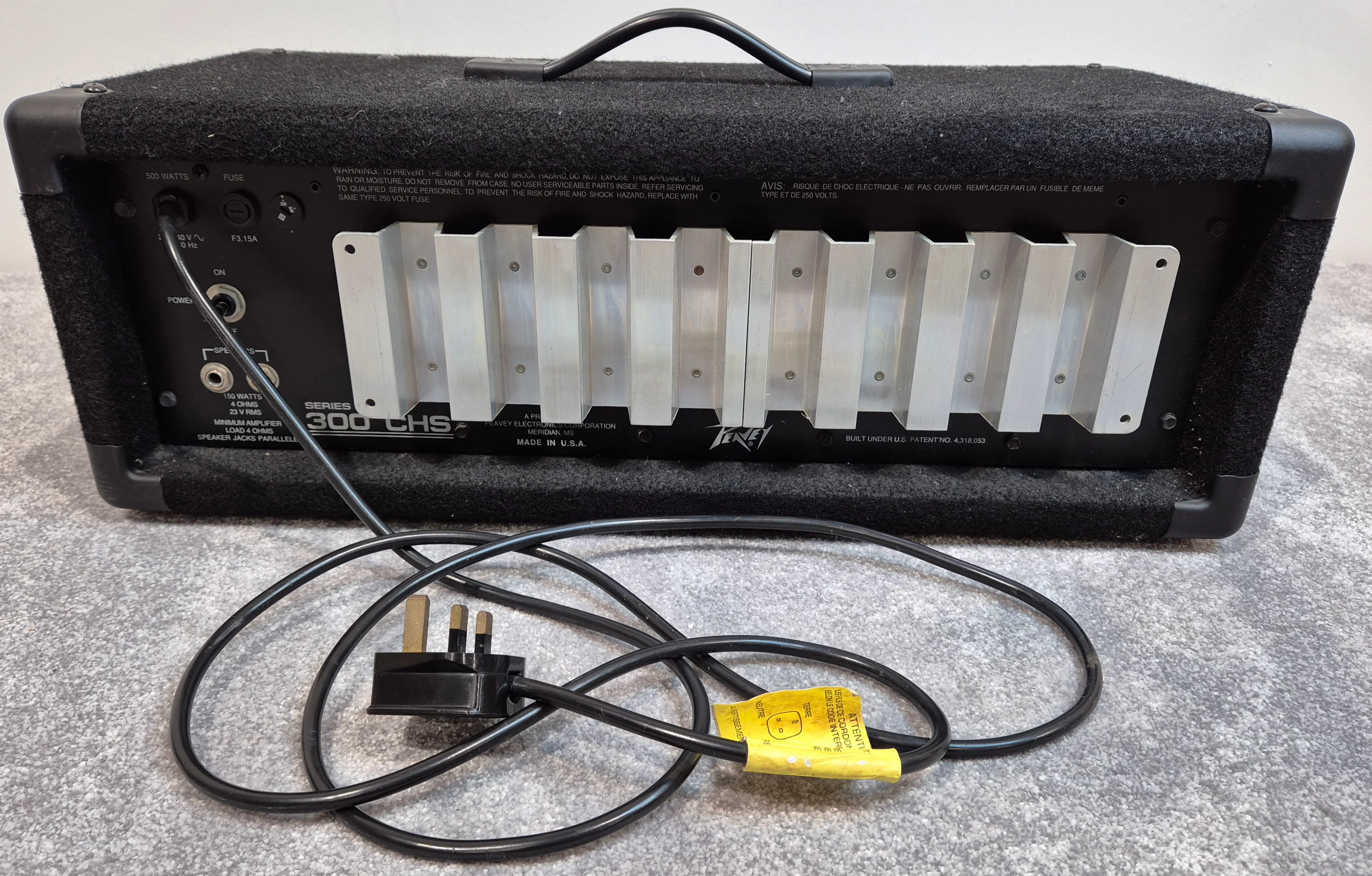 Peavey Mark III XP Series - Bass Amplifier Head - Black - Image 4