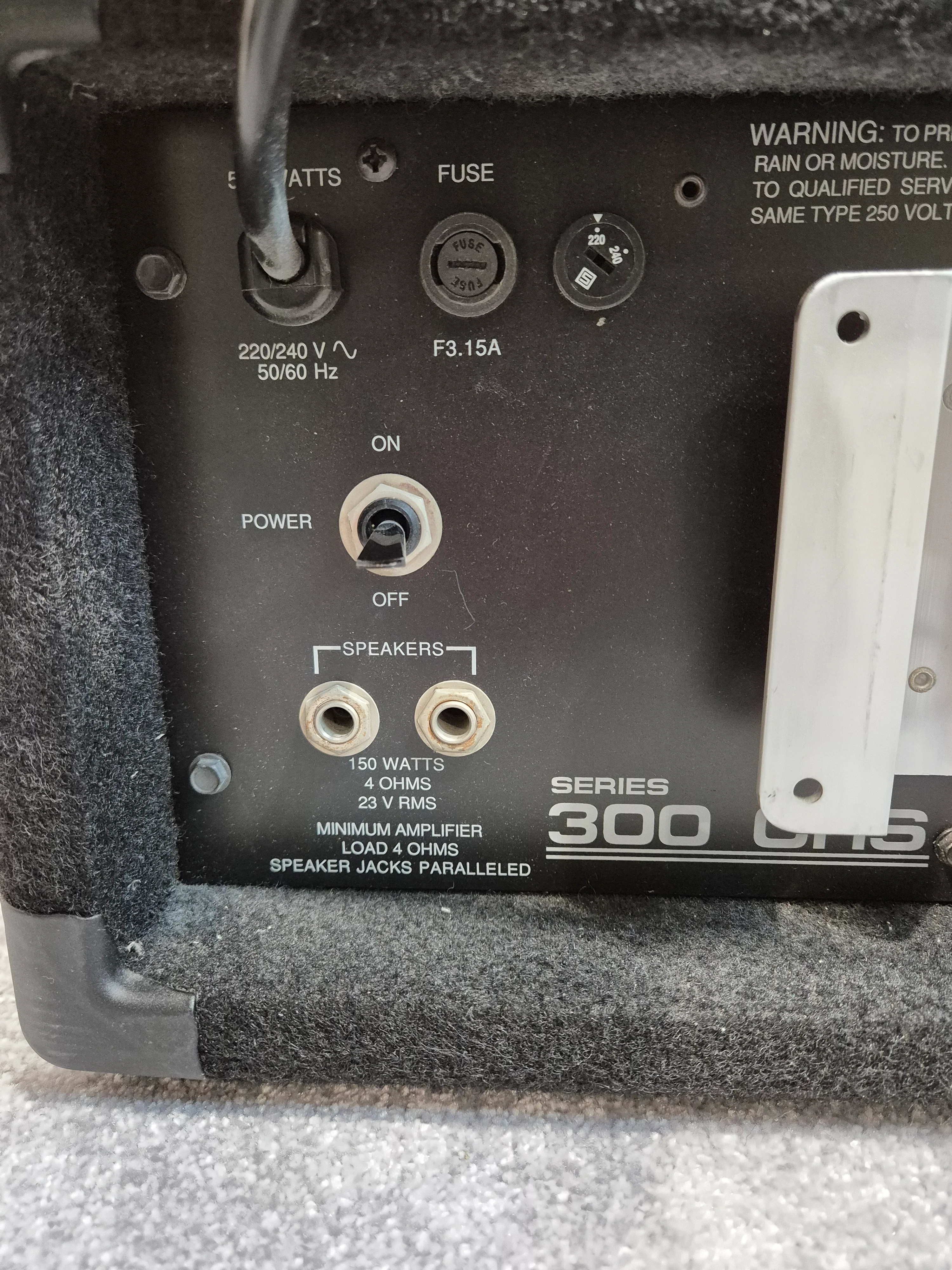 Peavey Mark III XP Series - Bass Amplifier Head - Black - Image 5