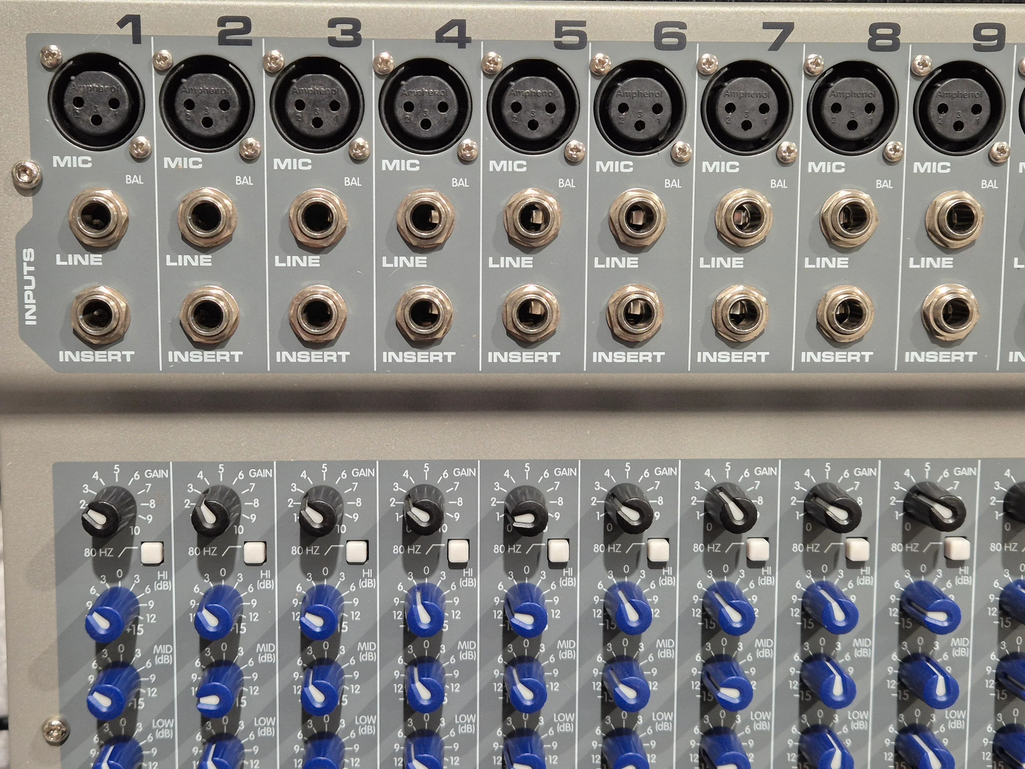 Peavey PV 14 USB Mixer - 14-Channel Mixer - Built-in DSP Effects - Image 4