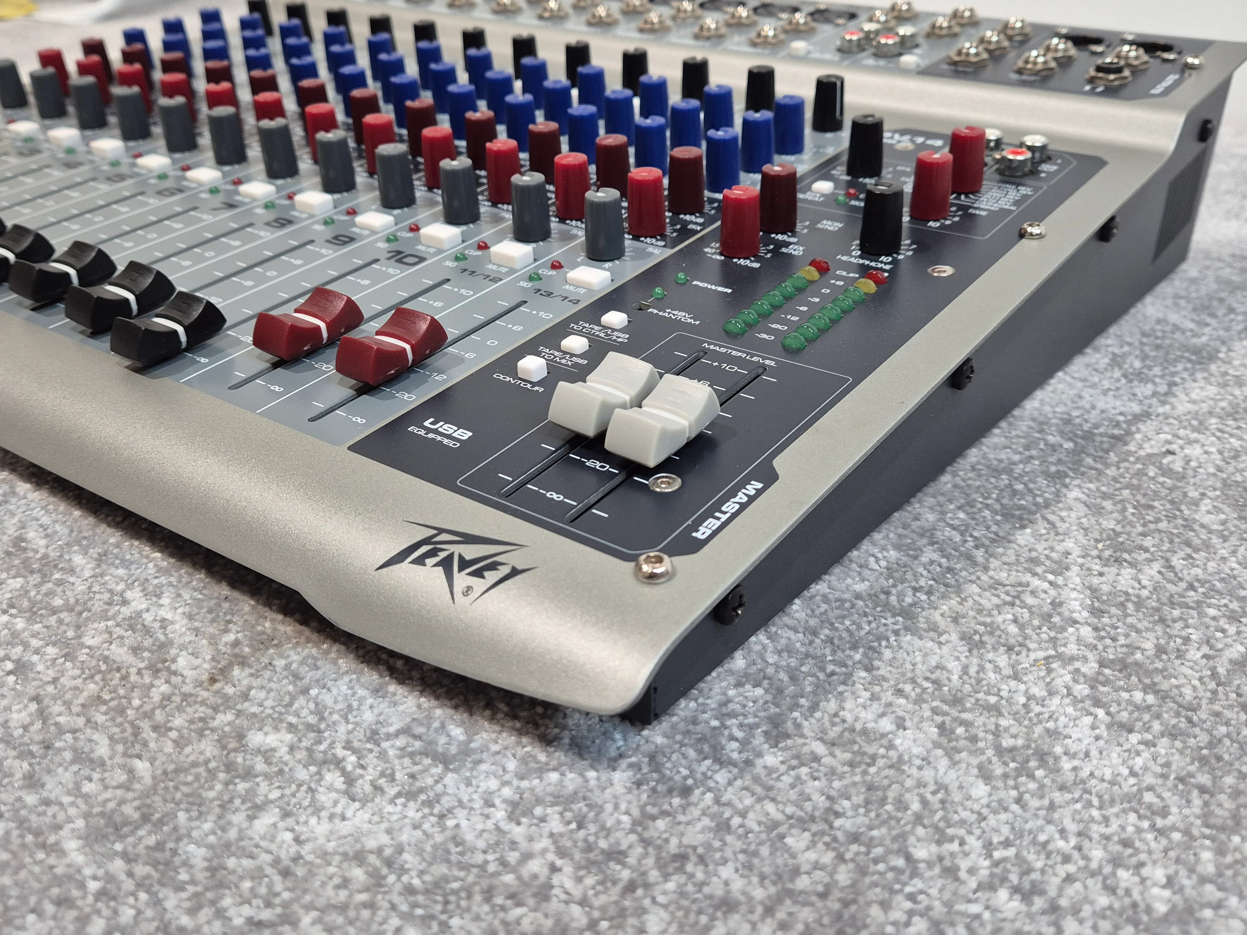 Peavey PV 14 USB Mixer - 14-Channel Mixer - Built-in DSP Effects - Image 6
