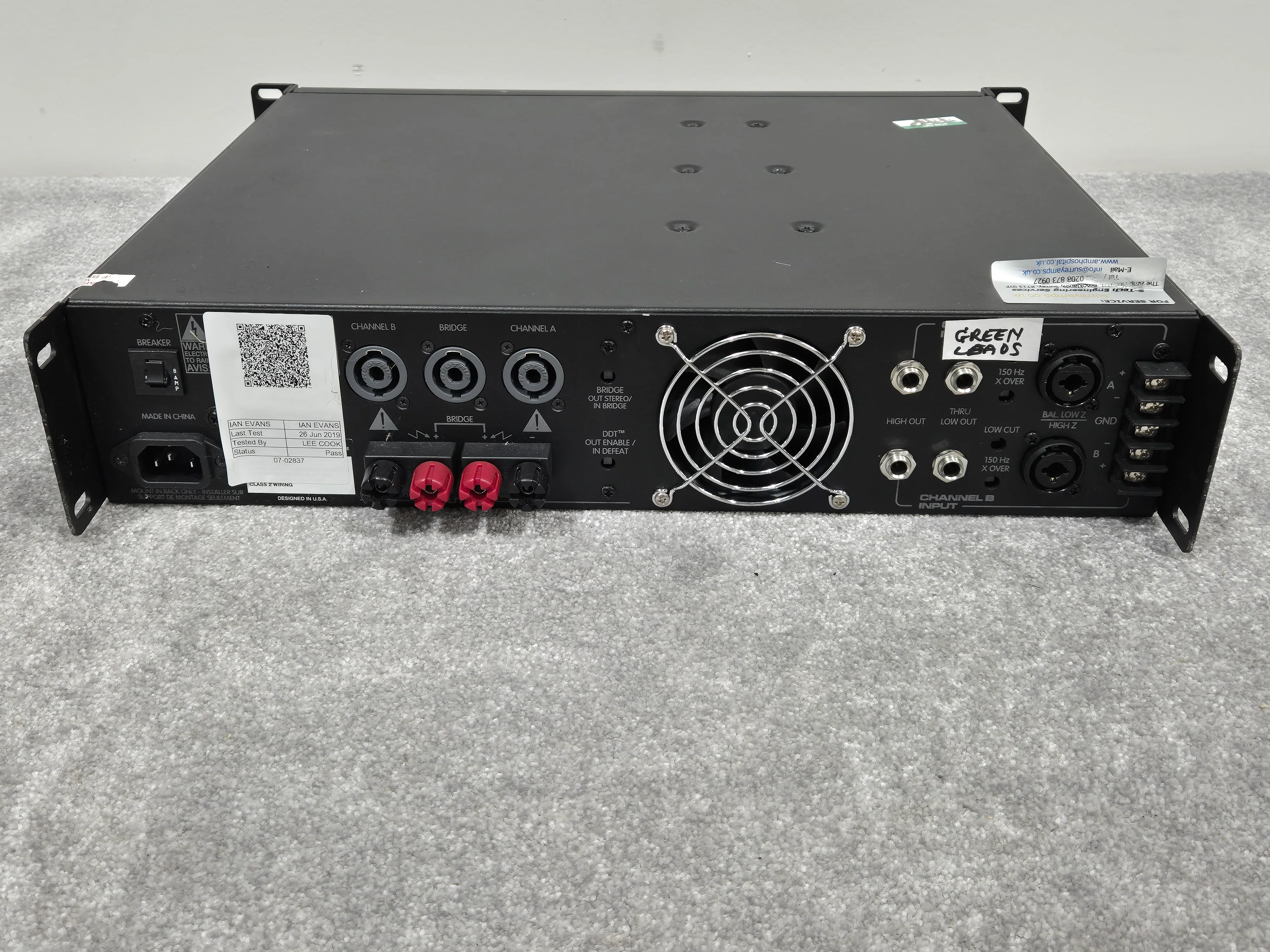 Peavey PV 2600 - Powerful 2-Channel Power Amplifier - Image 9