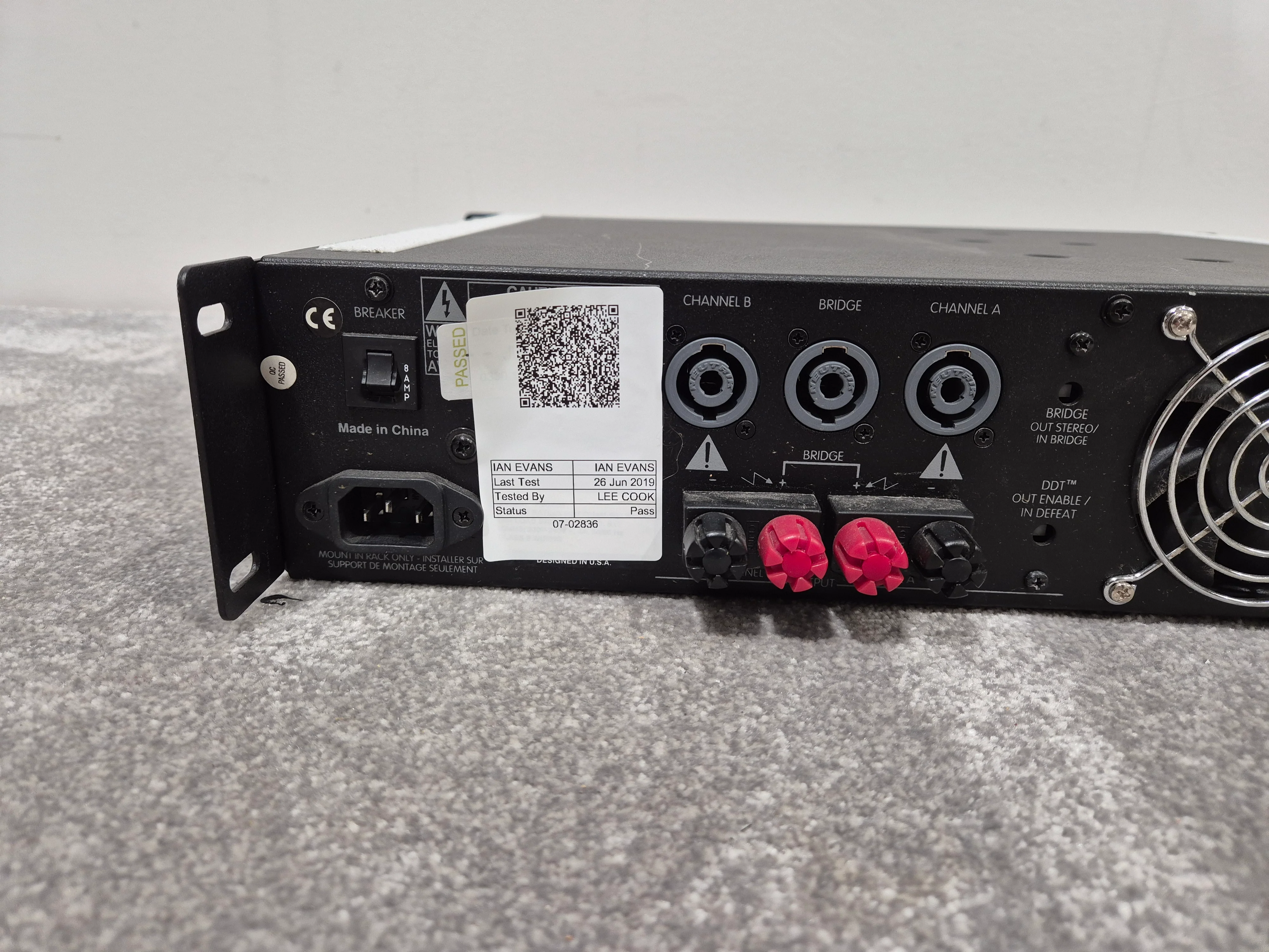 Peavey PV 2600 - Powerful 2-Channel Power Amplifier w/ Manual - Image 12