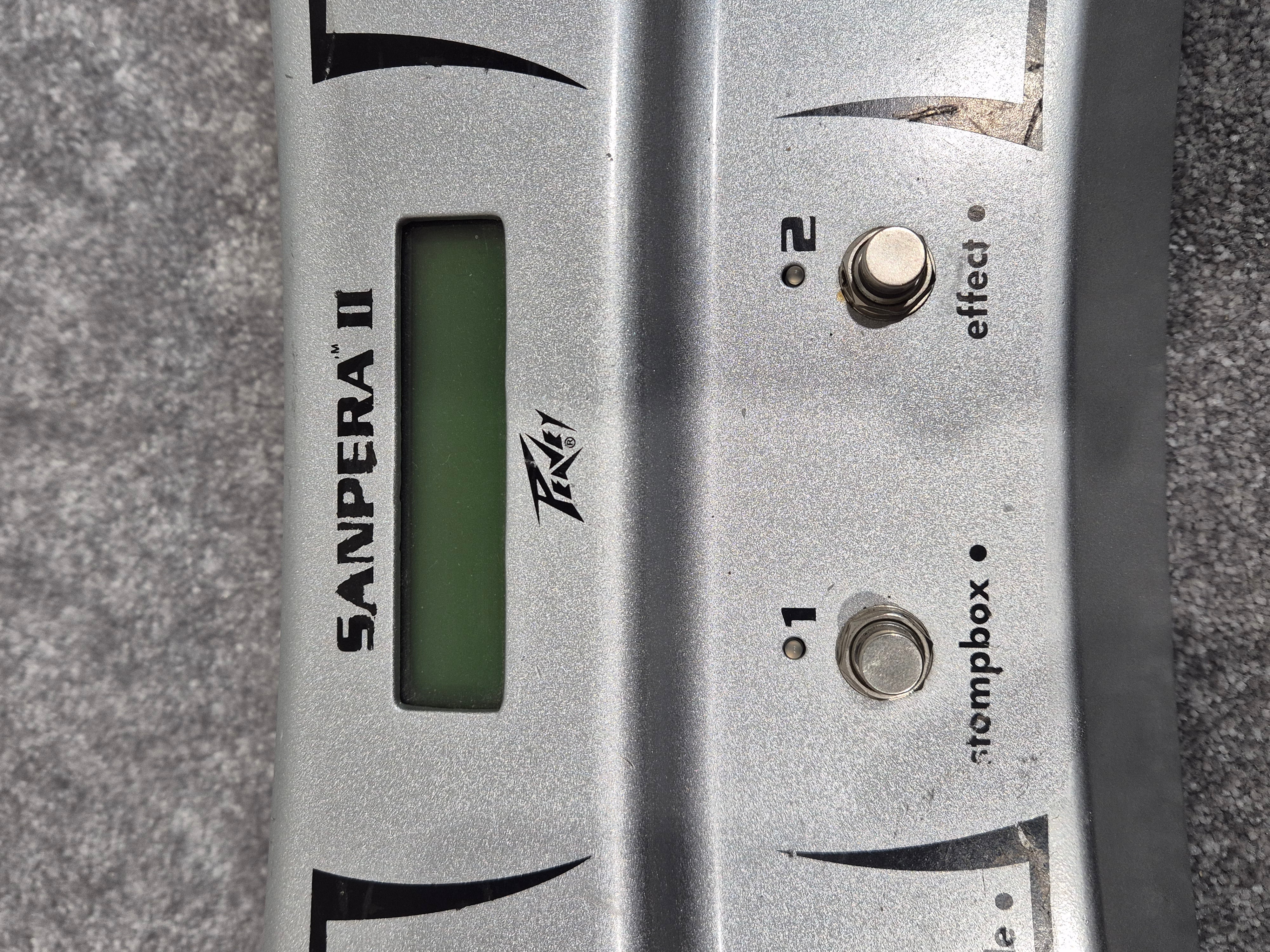 Peavey Sanpera 2 Vypyr  Footswitch - Foot Controller with 10 Footswitches and Dual Expression Pedals - Image 4