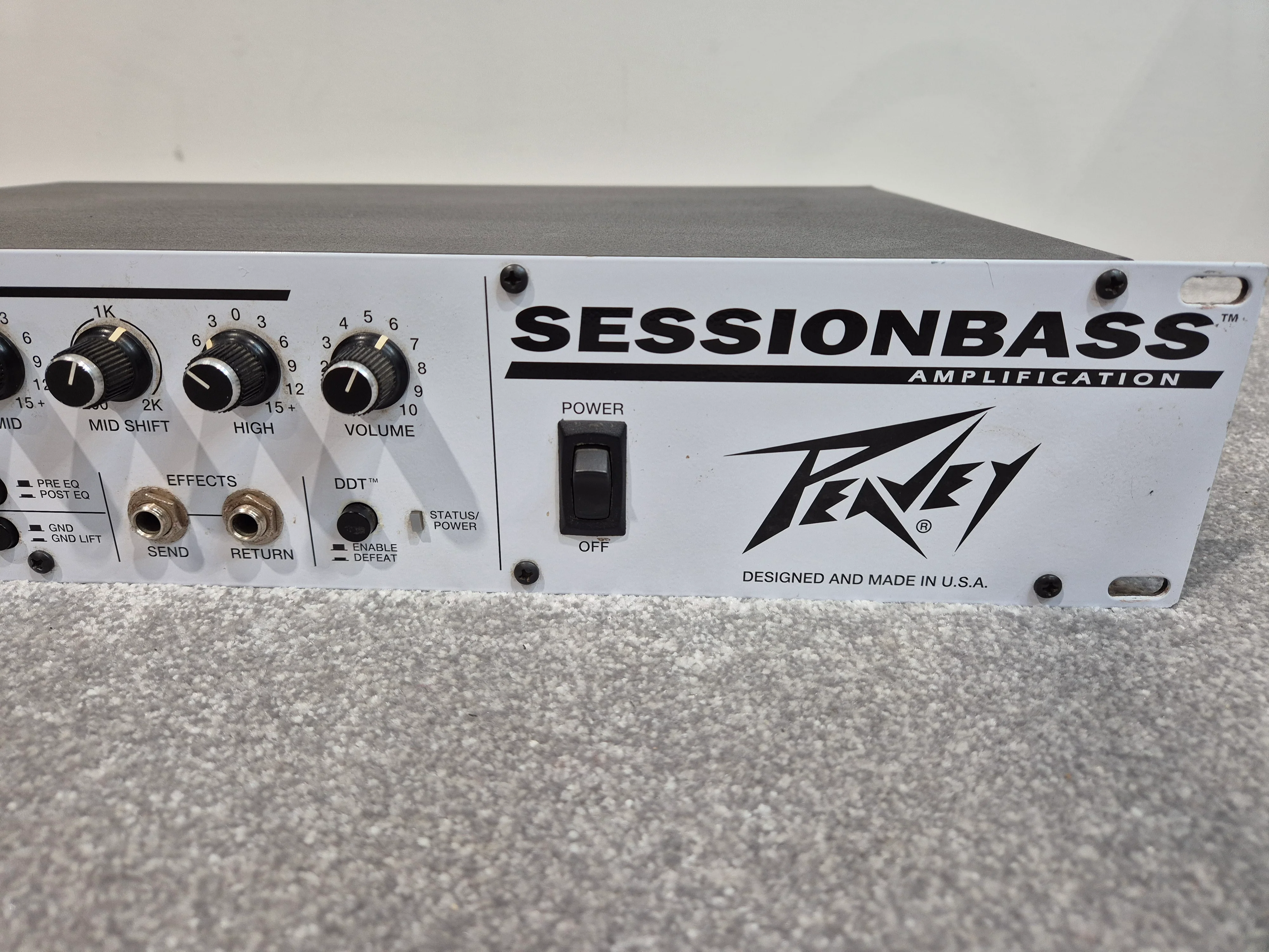 Peavey Session Bass 200 watt Amp Head - Solid-State Amplifier - Made in USA - Image 3