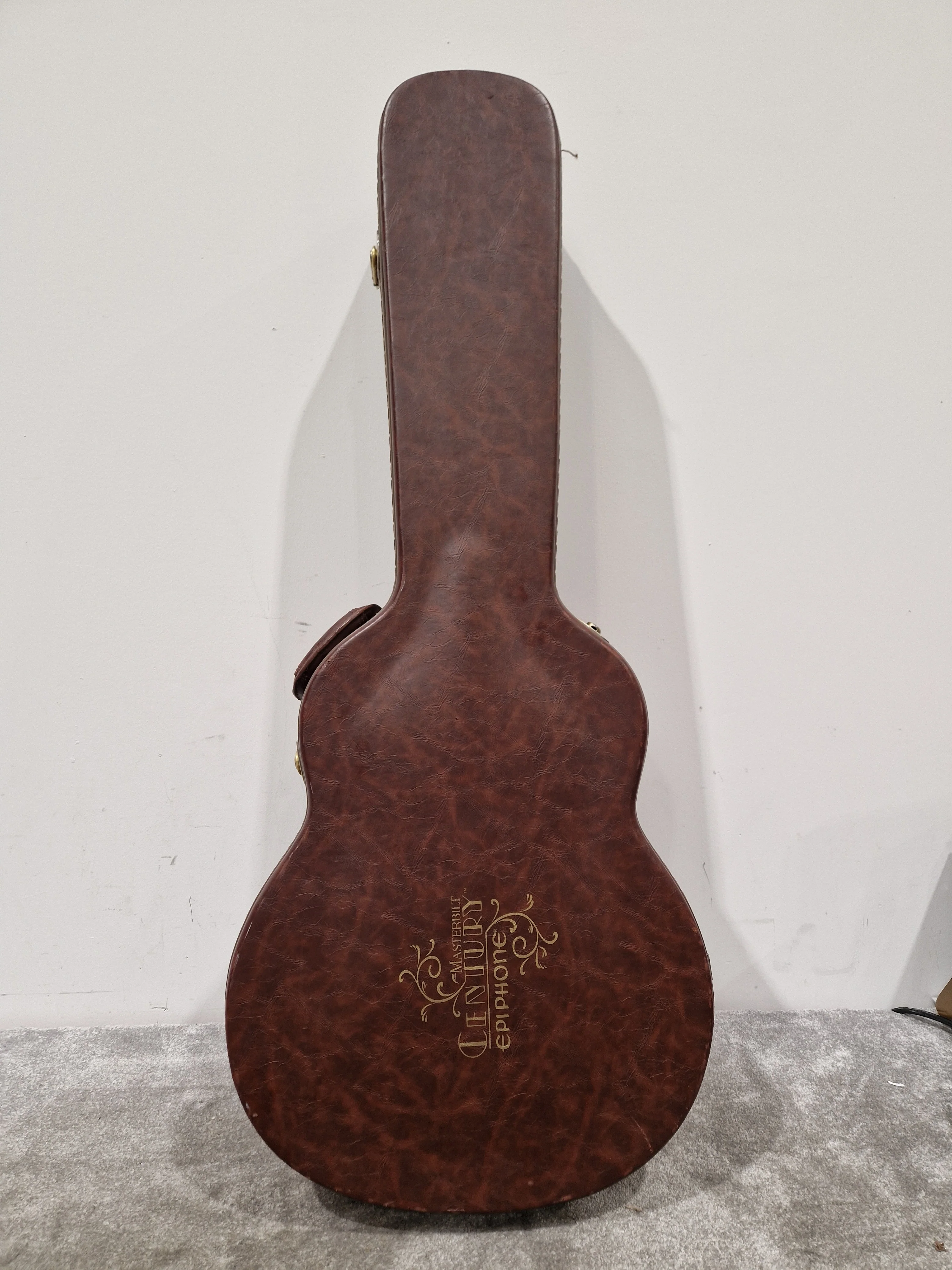 Peerless New York Archtop Jazz Guitar Maple Body - Acoustic Archtop Excellence - Excellent w/ Hard Case - Image 3