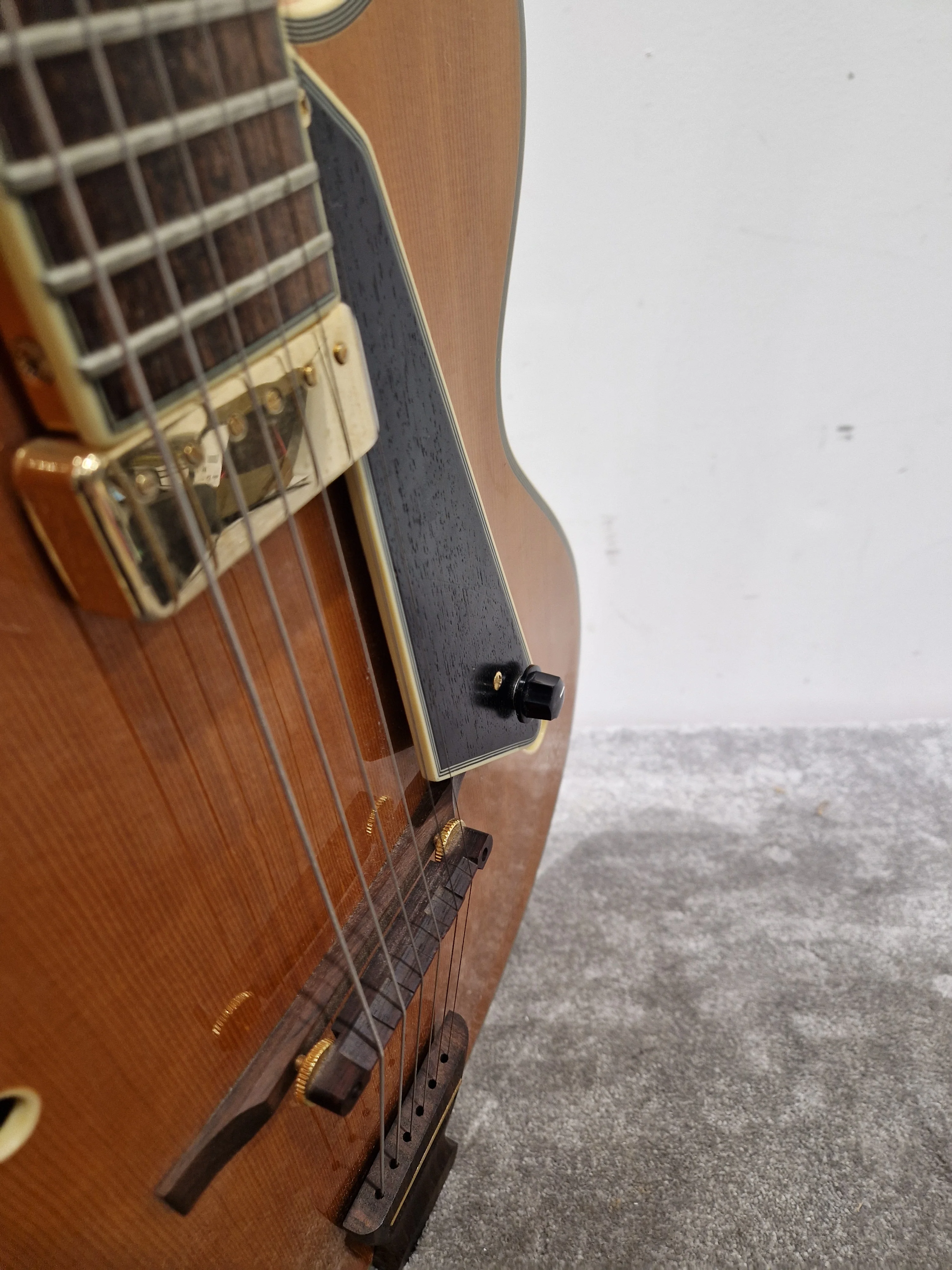 Peerless New York Archtop Jazz Guitar Maple Body - Acoustic Archtop Excellence - Excellent w/ Hard Case - Image 5