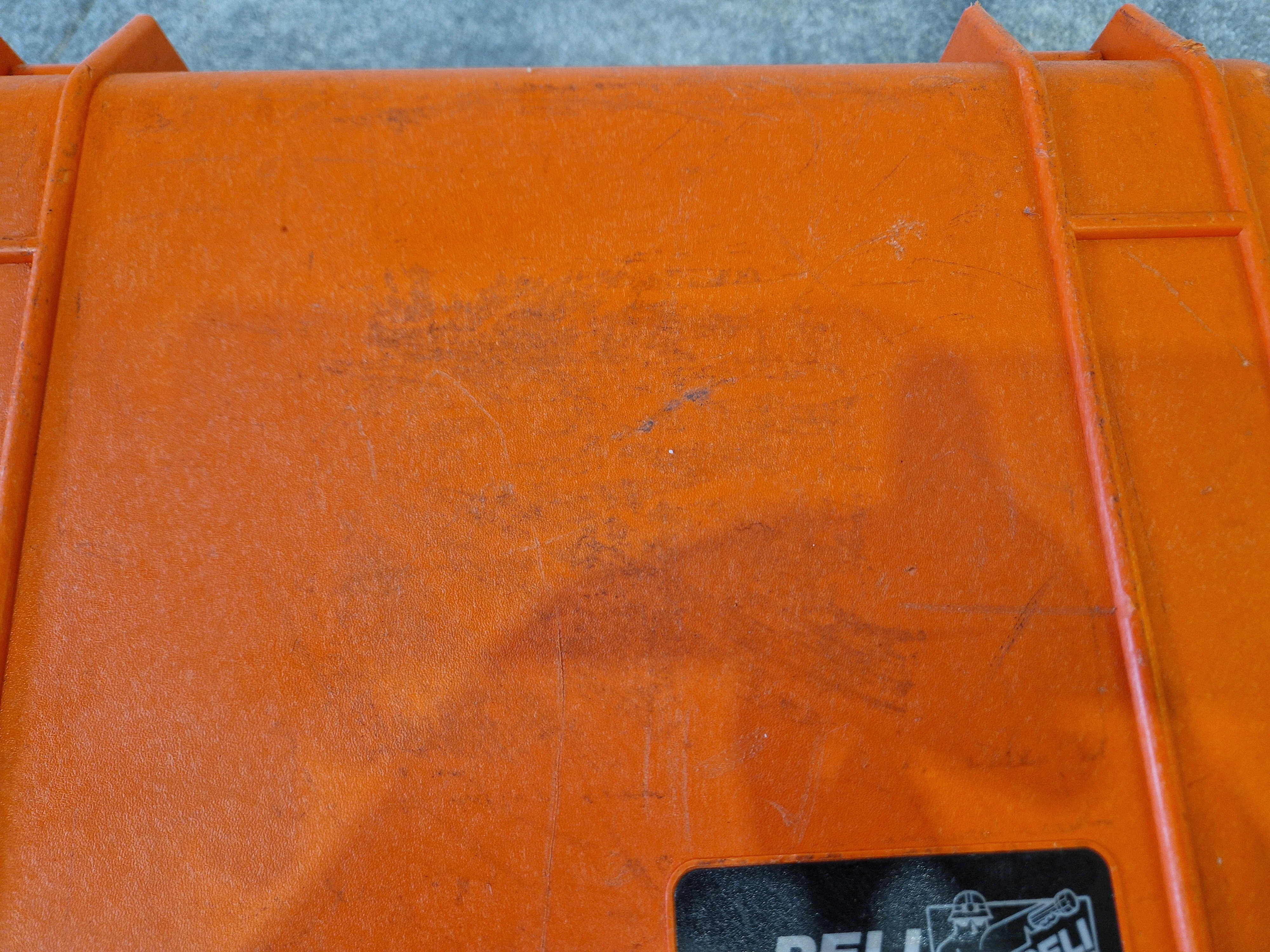 Peli 1450 Orange Protective Waterproof Case – Foam Insert – Good - Image 6