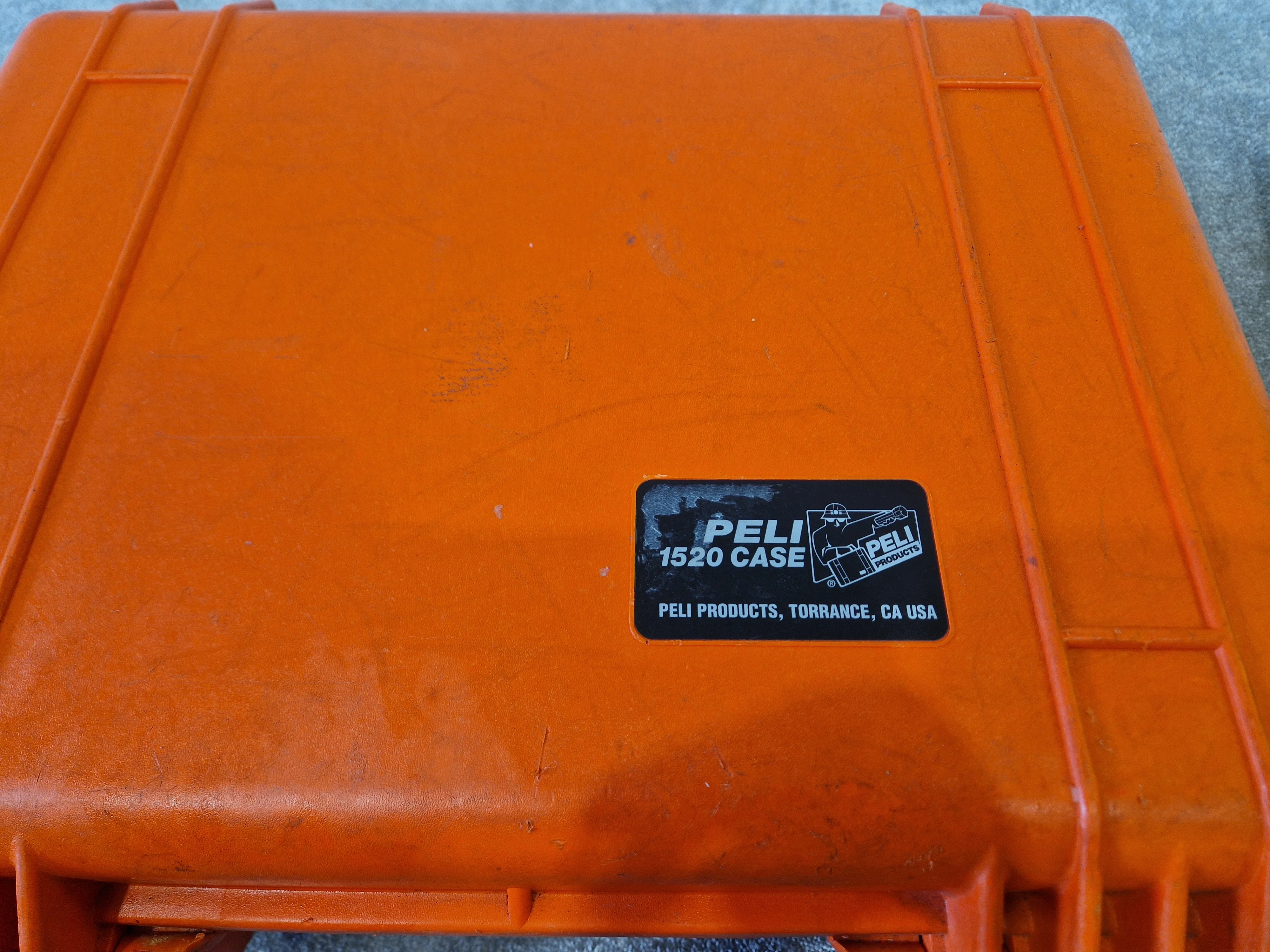 Peli 1520 Protective Waterproof Orange Case – Foam Insert – Good - Image 10