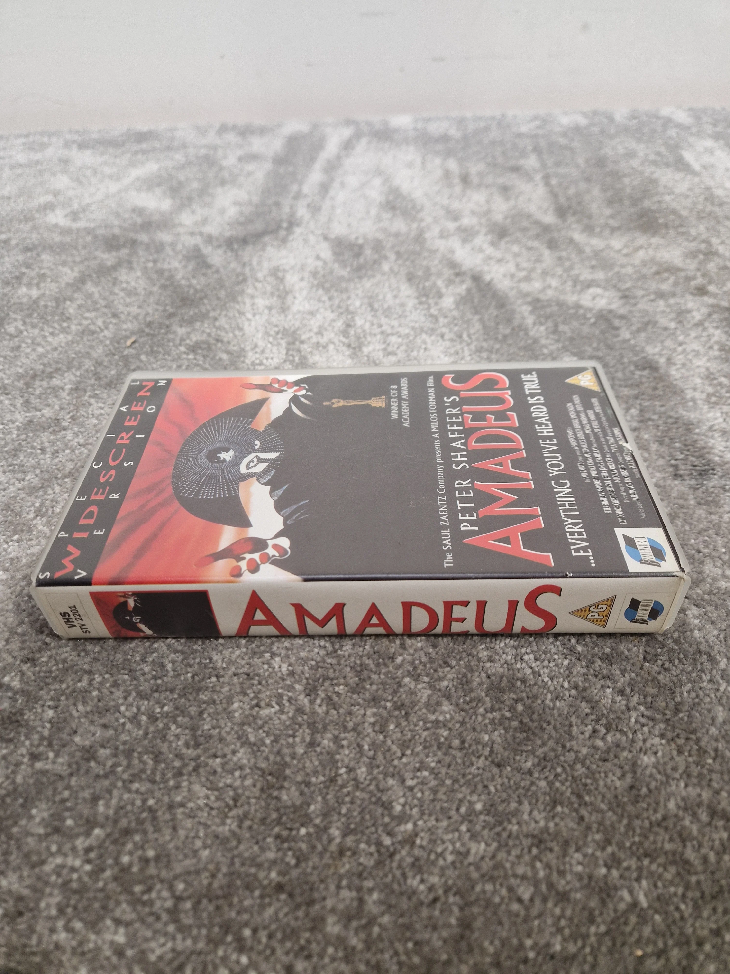 Peter Shaffers Amadeus Widescreen Edition ON Video Cassette - VHS Movie, Widescreen Format - Excellent - Image 2