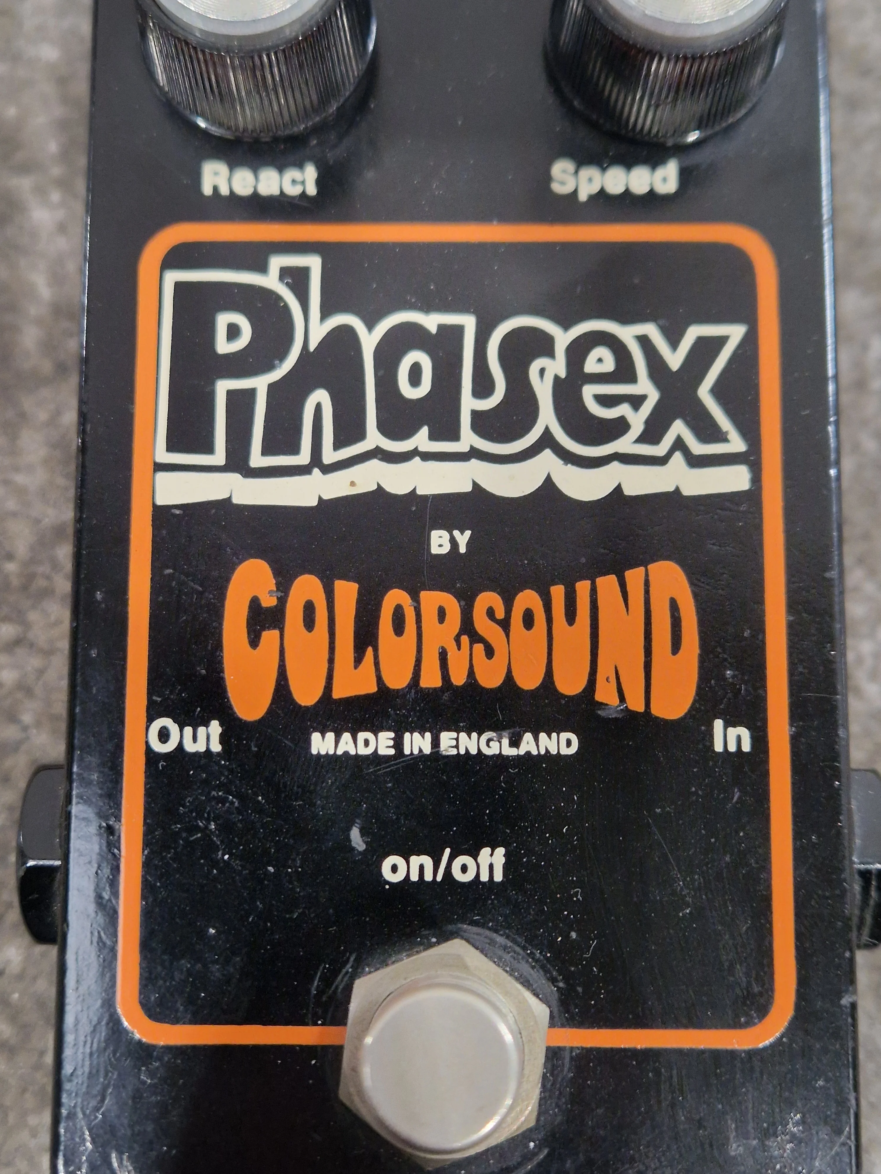 Phasex BY Coloursound - Analog Synth Effects Pedal - Good - Image 6