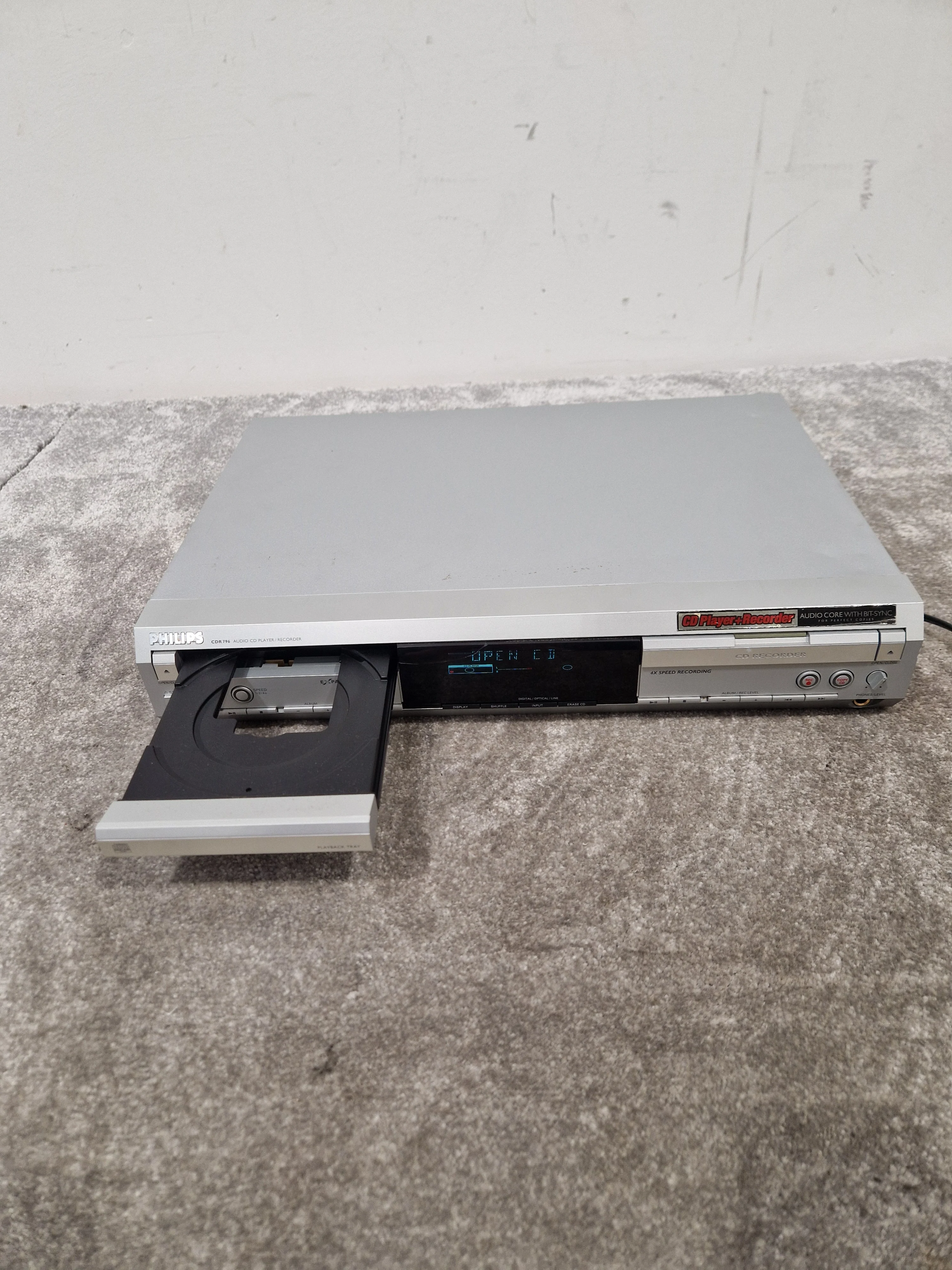 Philips CDR796/00S – CD Recorder, Digital Audio Player – Very Good - Image 18