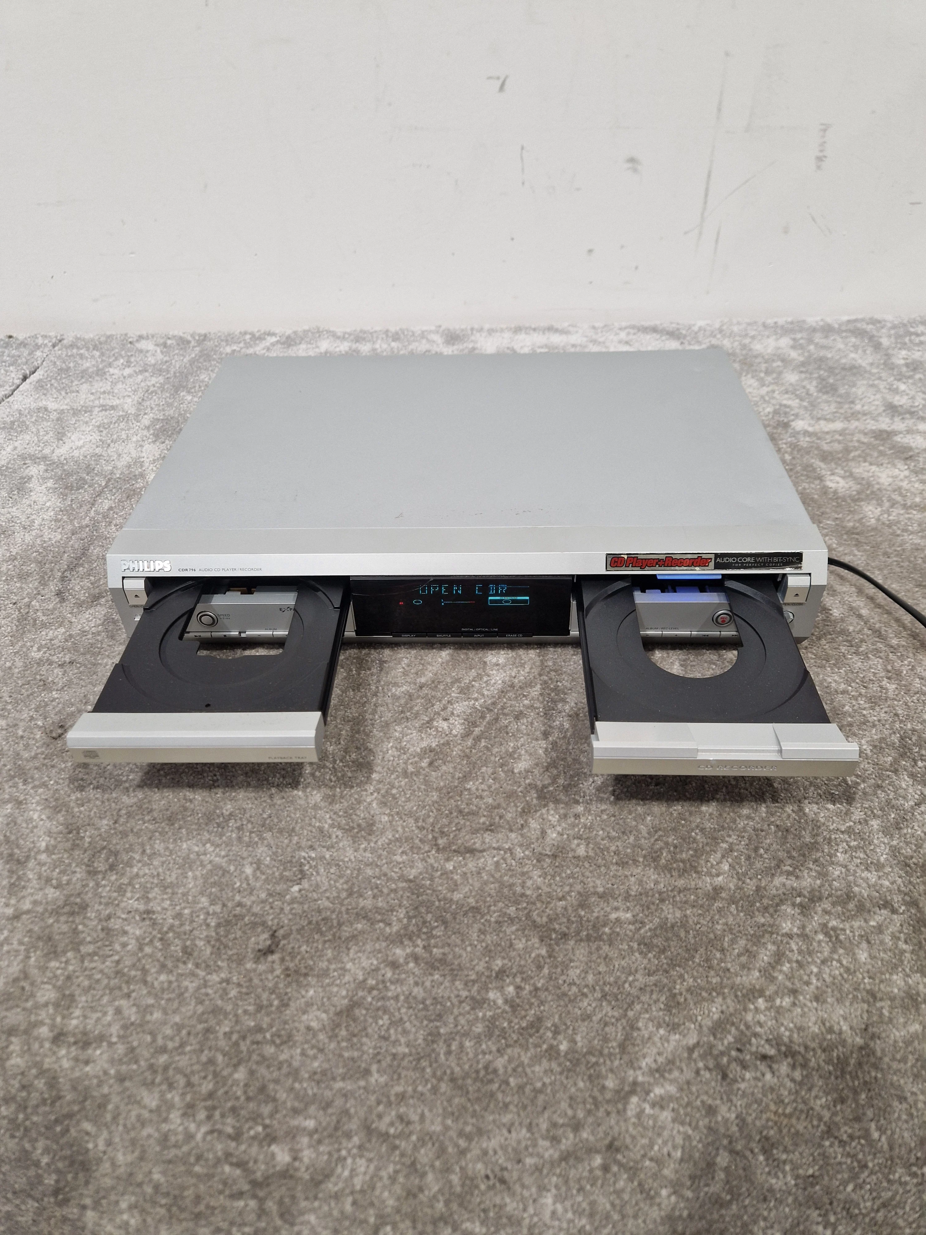 Philips CDR796/00S – CD Recorder, Digital Audio Player – Very Good - Image 19