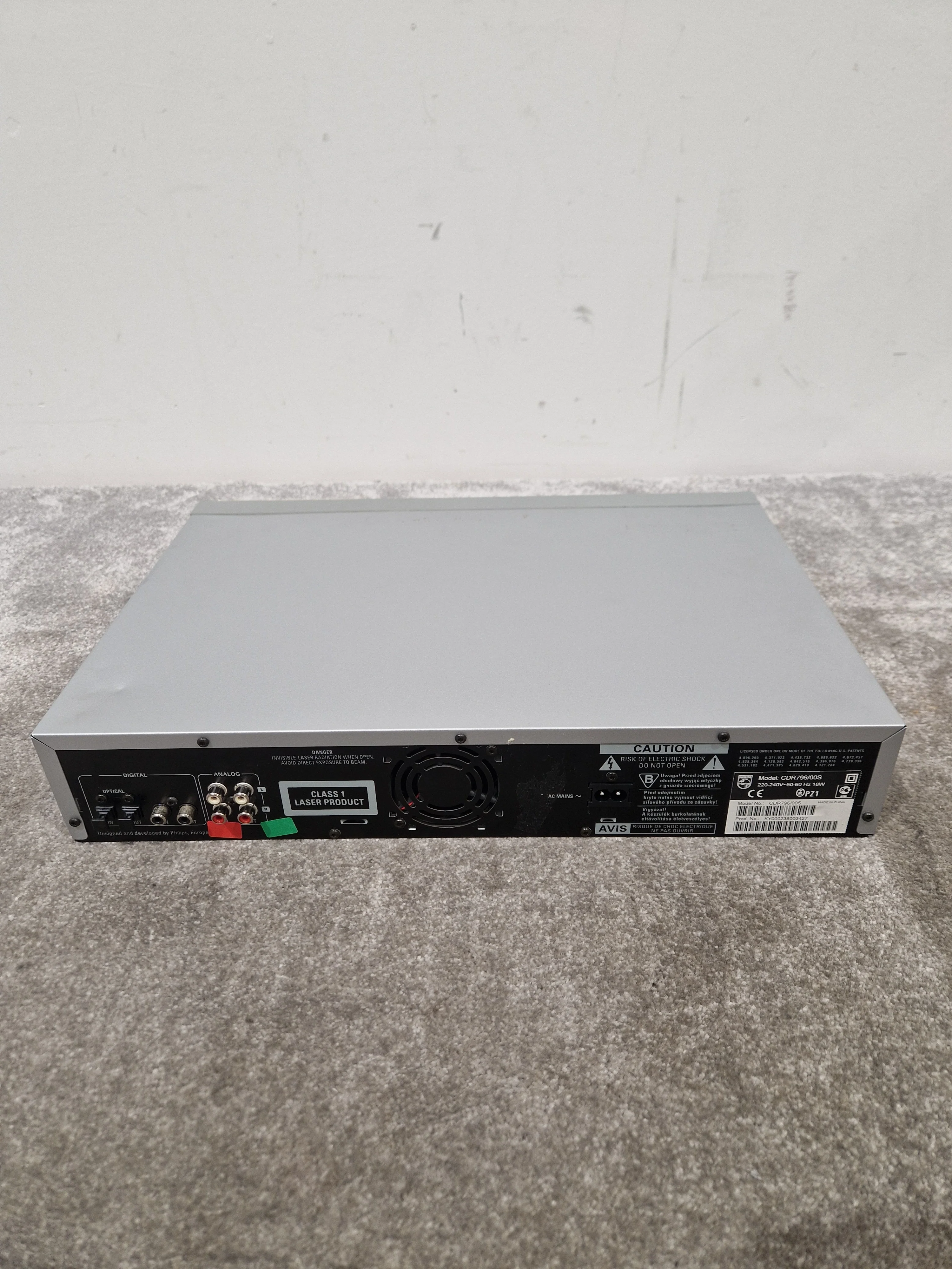 Philips CDR796/00S – CD Recorder, Digital Audio Player – Very Good - Image 7