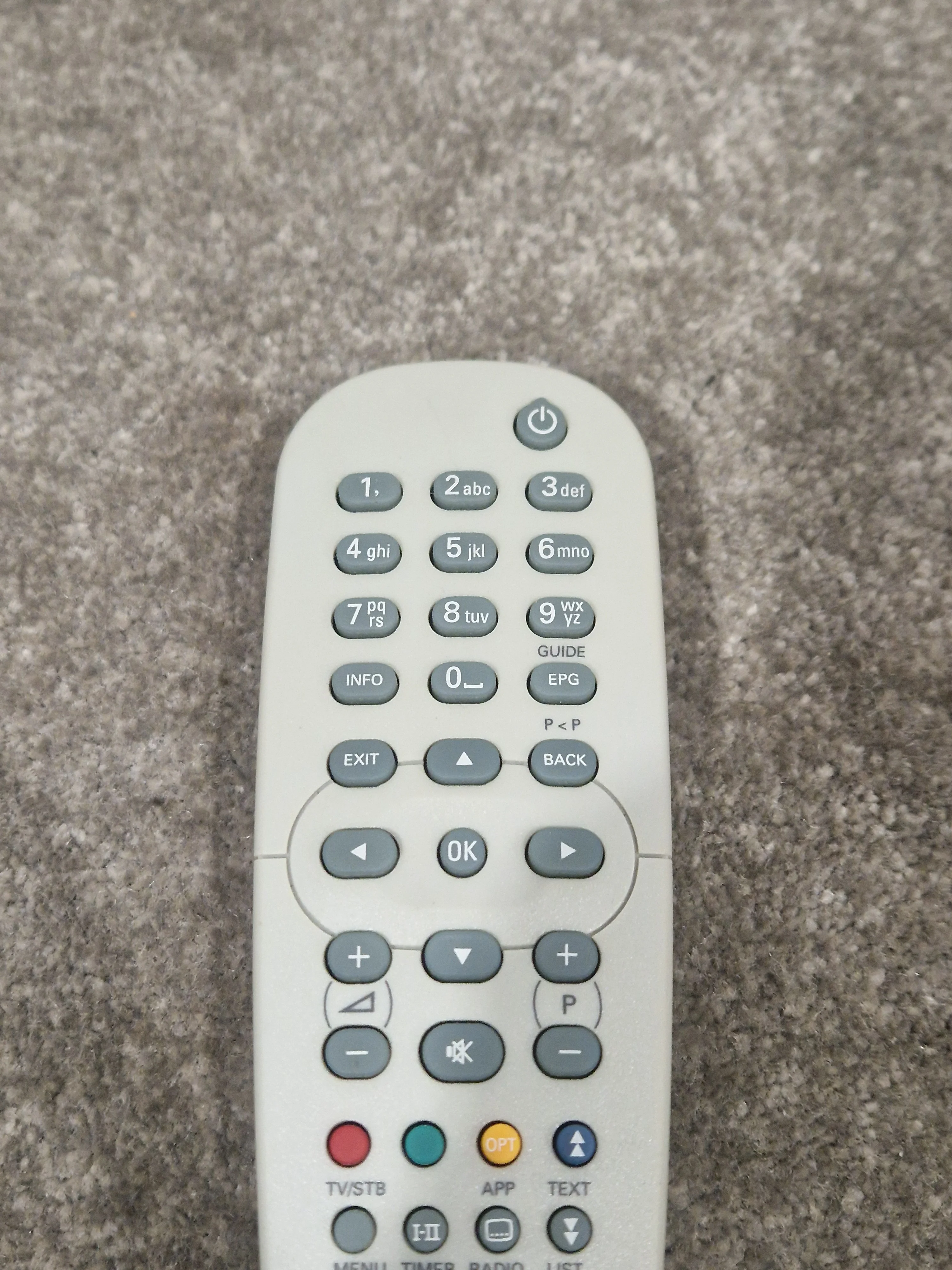 Phillips Rc19137008/01 Remote Control - Universal TV Remote - Excellent - Image 3