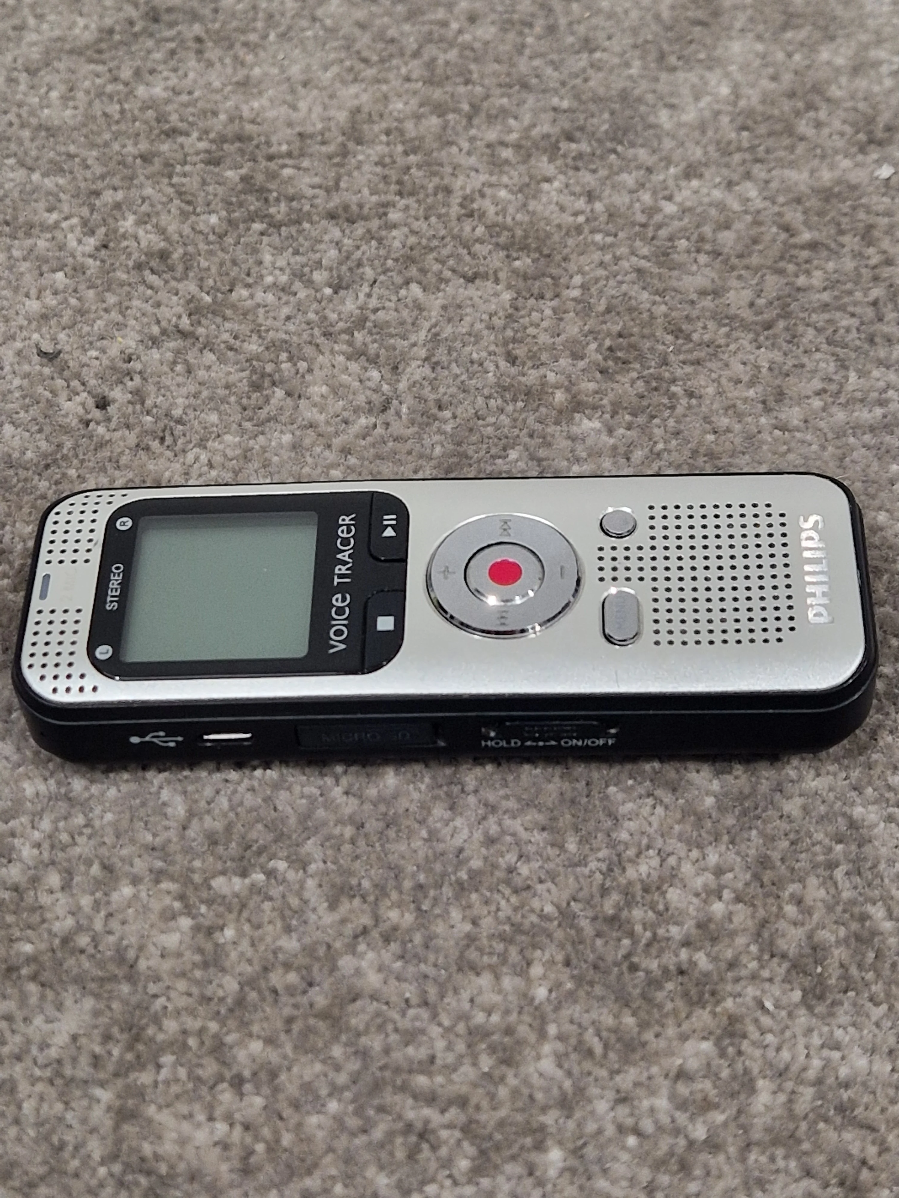 Phillips Voice Tracer - High-Quality Audio Recording, Compact Design - Excellent w/ Power Supply - Image 5