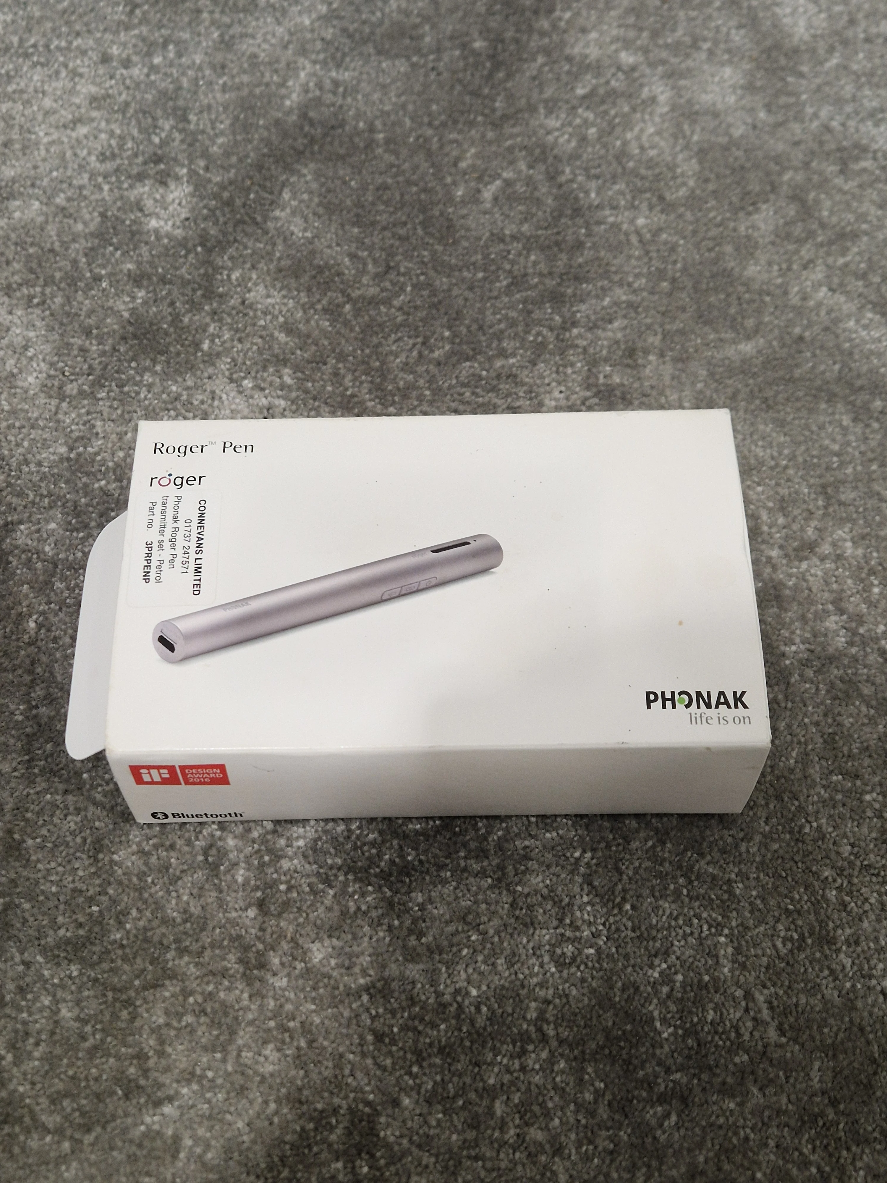 Phonak Roger Pen - Wireless Microphone System - Excellent w/ Original Box & Power Supply - Image 5