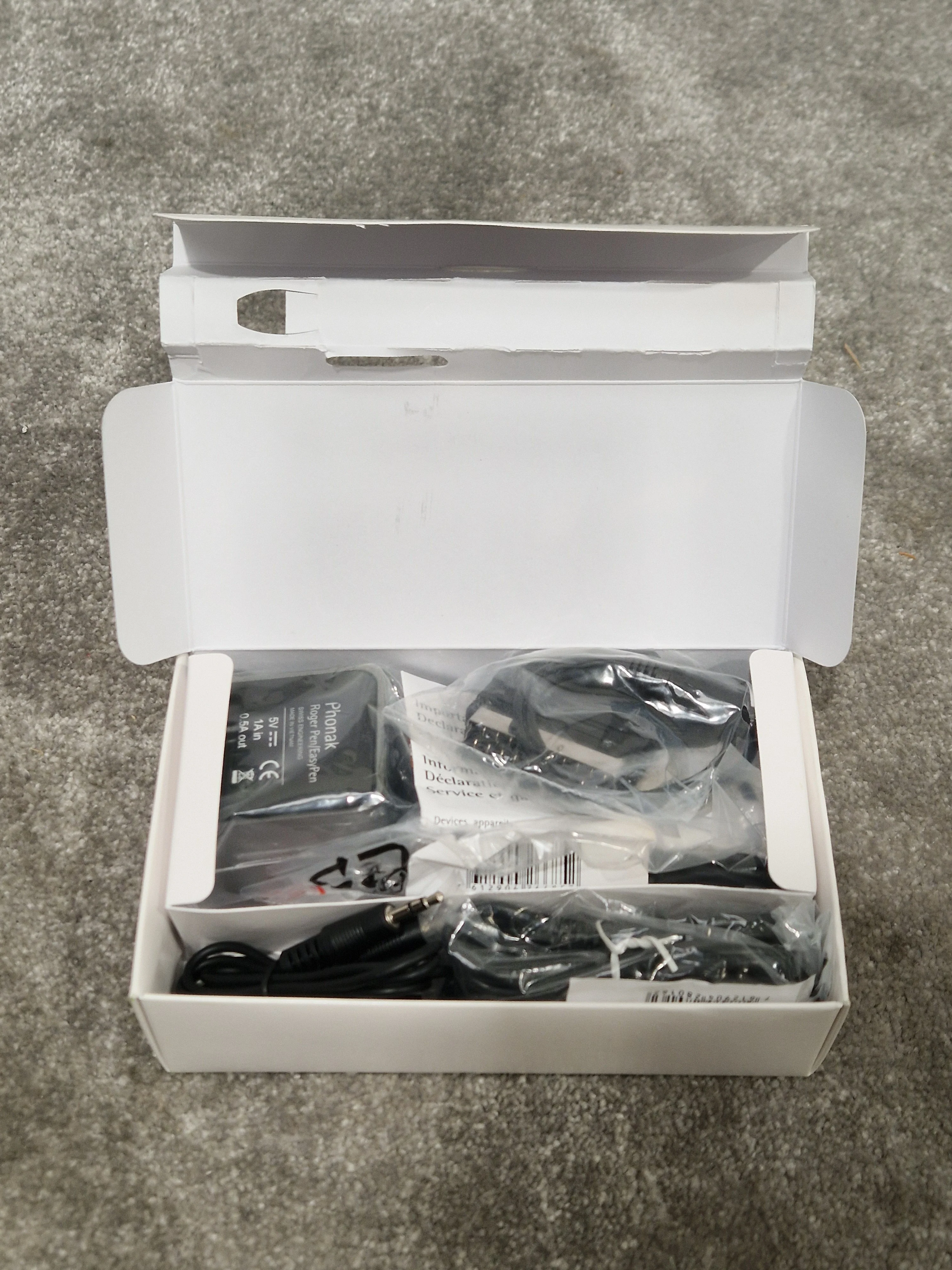 Phonak Roger Pen - Wireless Microphone System - Excellent w/ Original Box & Power Supply - Image 6