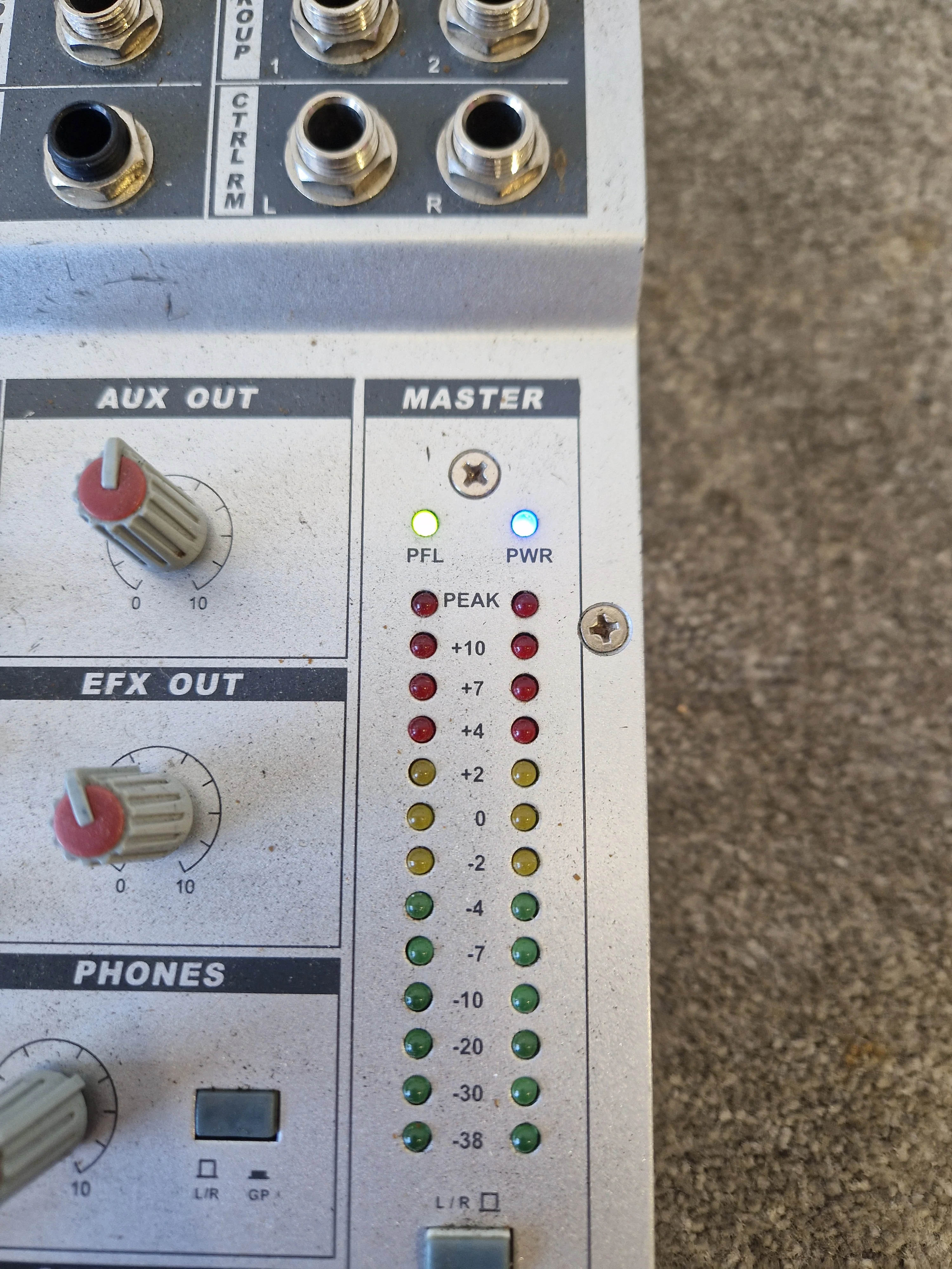 Phonic MM1705 Mixer - 8-Channel Compact Design - Good w/ Power Supply - Image 2