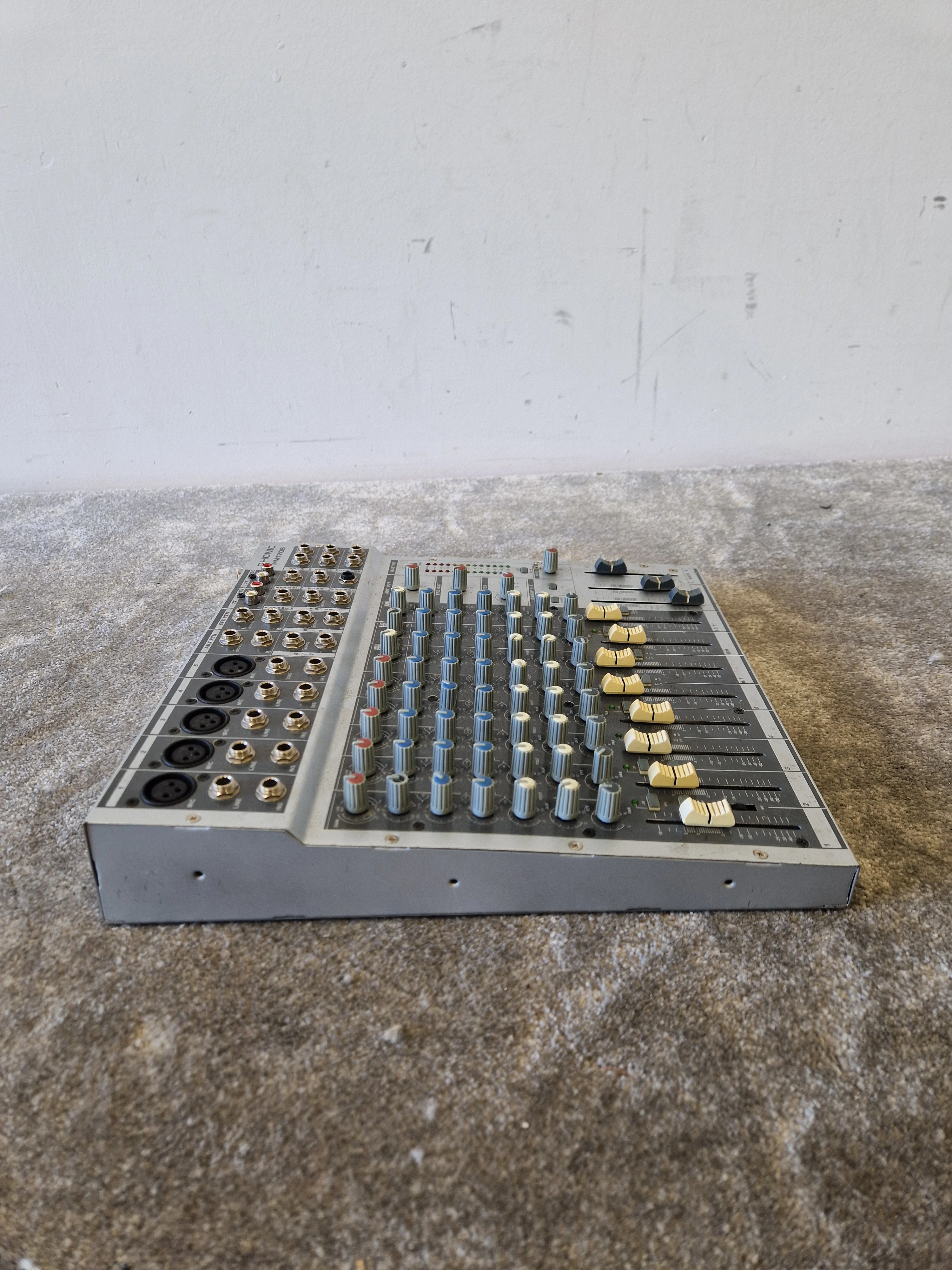 Phonic MM1705 Mixer - 8-Channel Compact Design - Good w/ Power Supply - Image 3