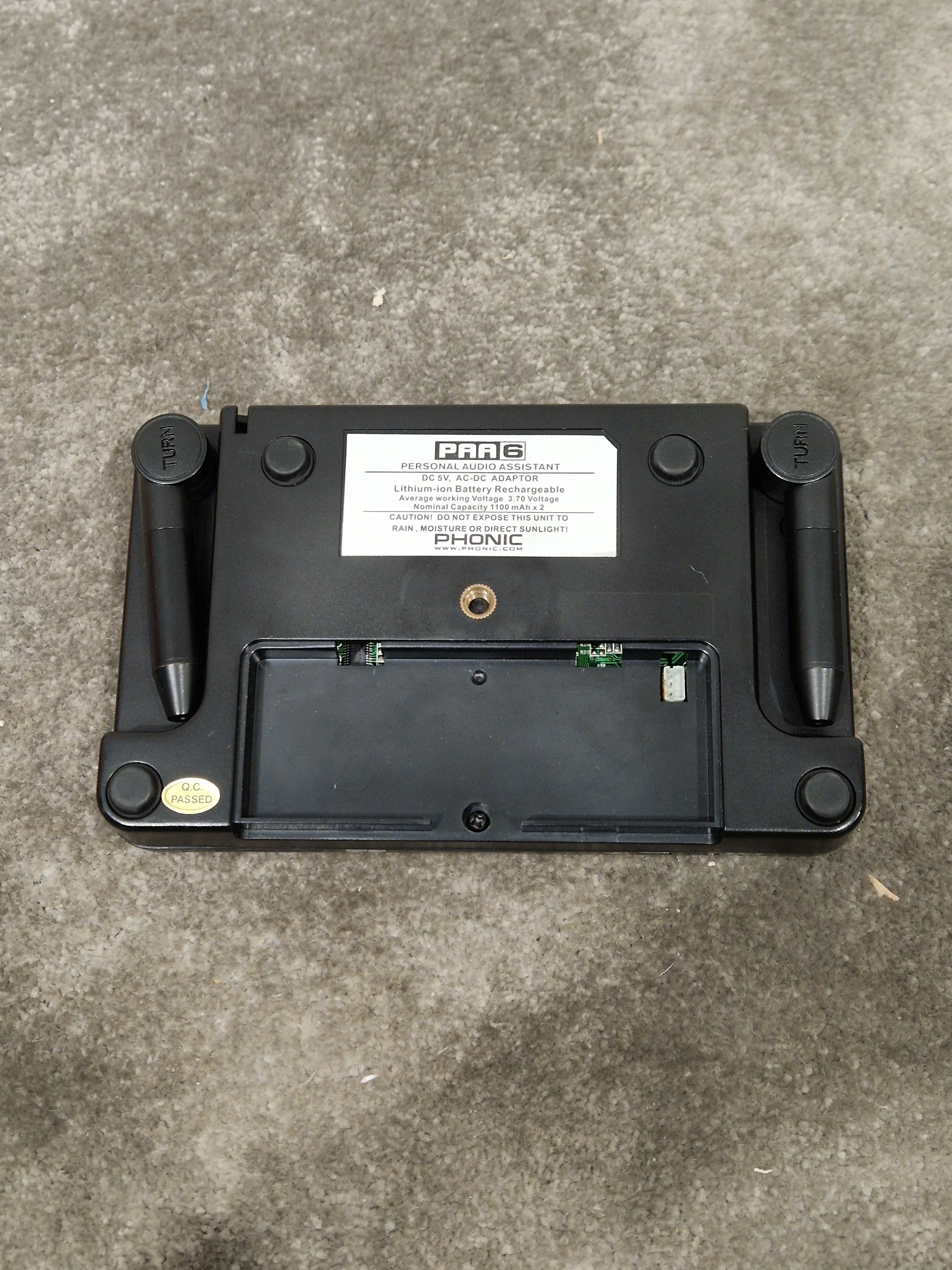 Phonic PAA6 - Handheld Audio Analyzer - Excellent w/ Original Box & Power Supply - Image 13