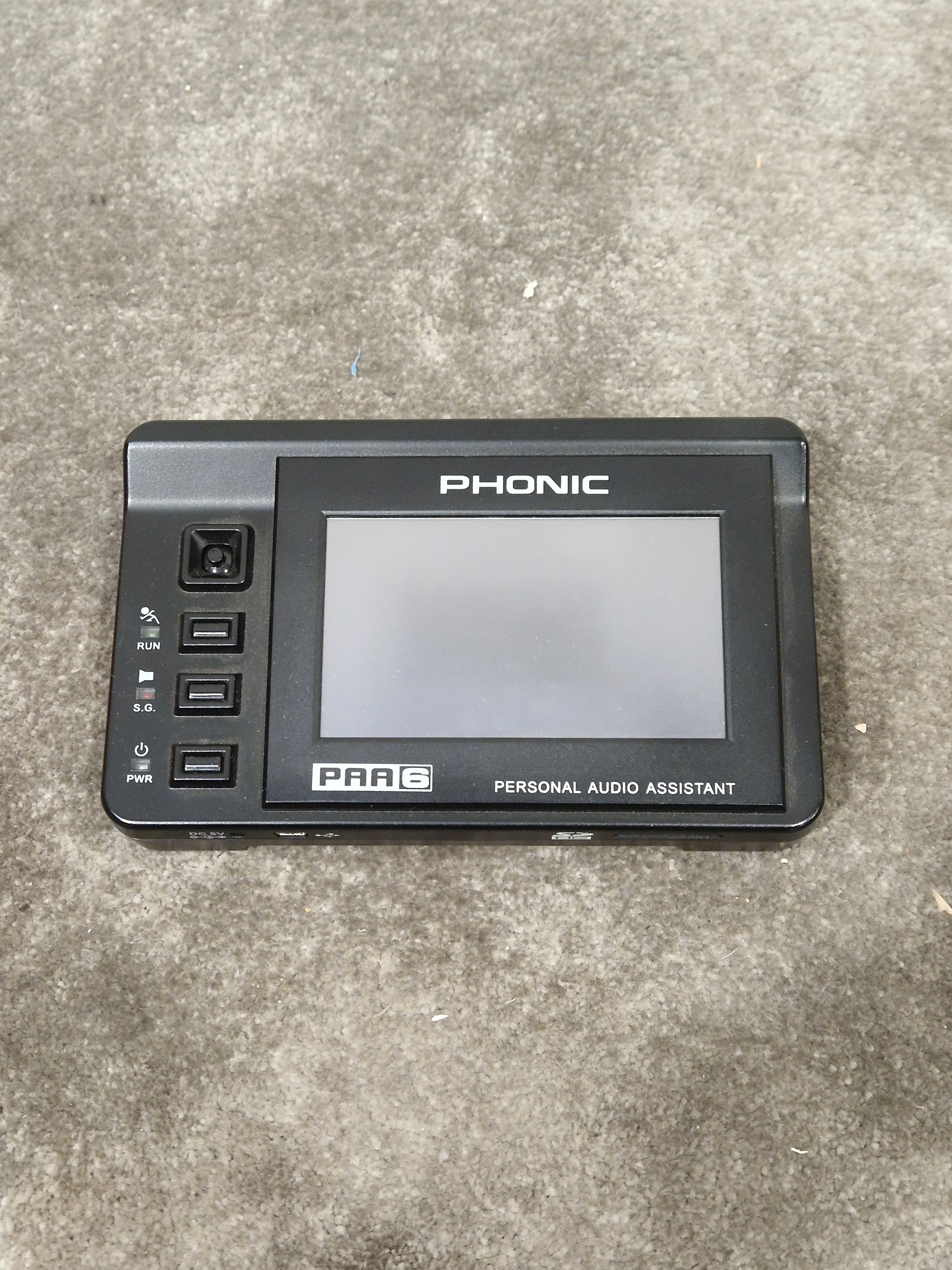 Phonic PAA6 - Handheld Audio Analyzer - Excellent w/ Original Box & Power Supply - Image 9