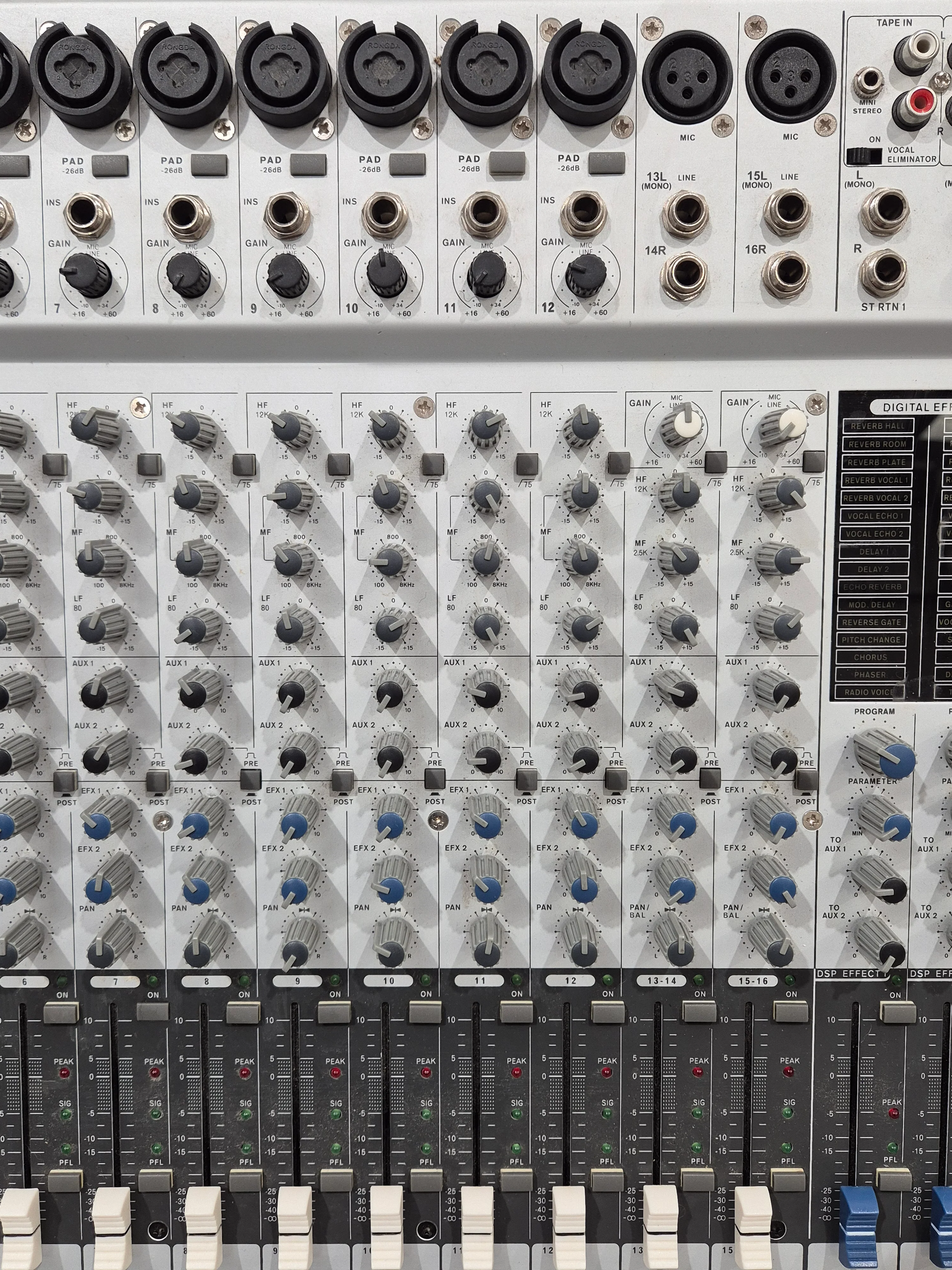 Phonic Powerpod K16 - Powered Mixer w/ Plastic Case - Image 4