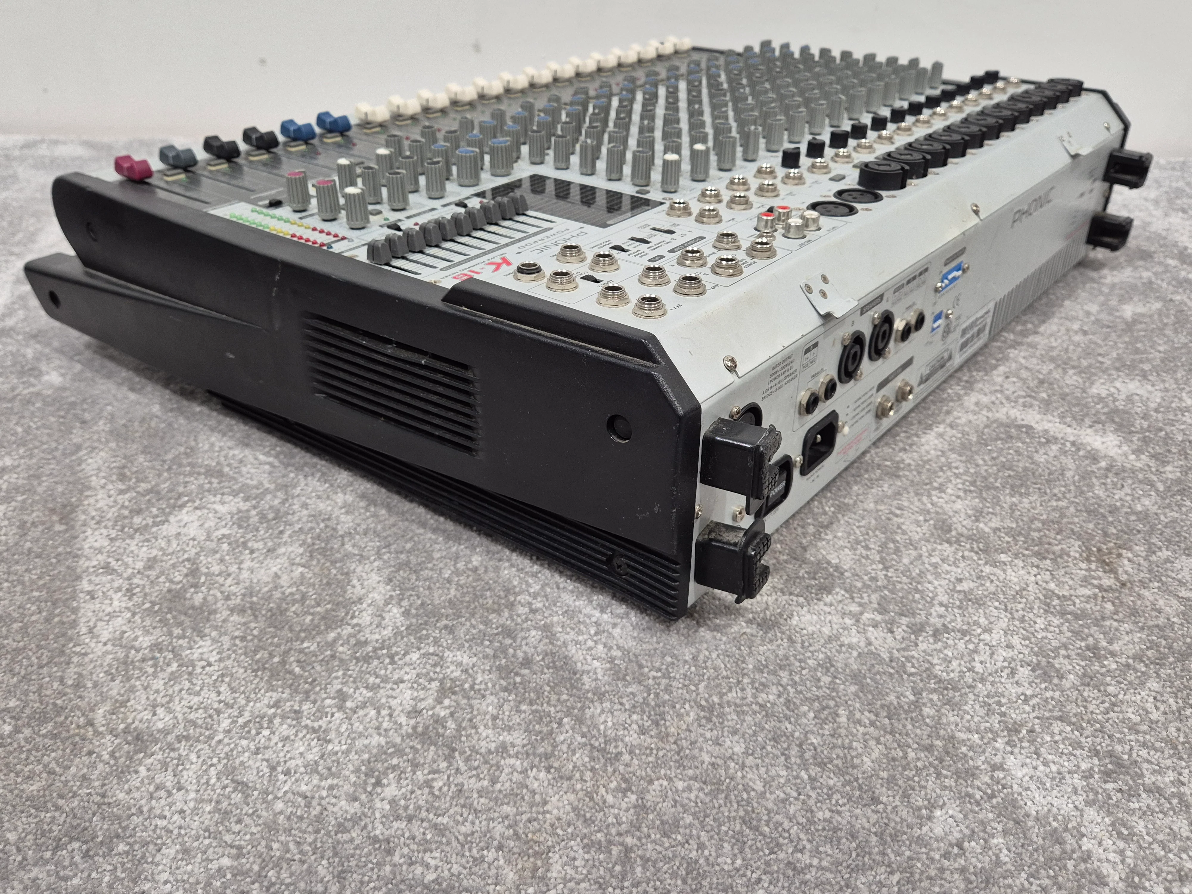 Phonic Powerpod K16 - Powered Mixer w/ Plastic Case - Image 8