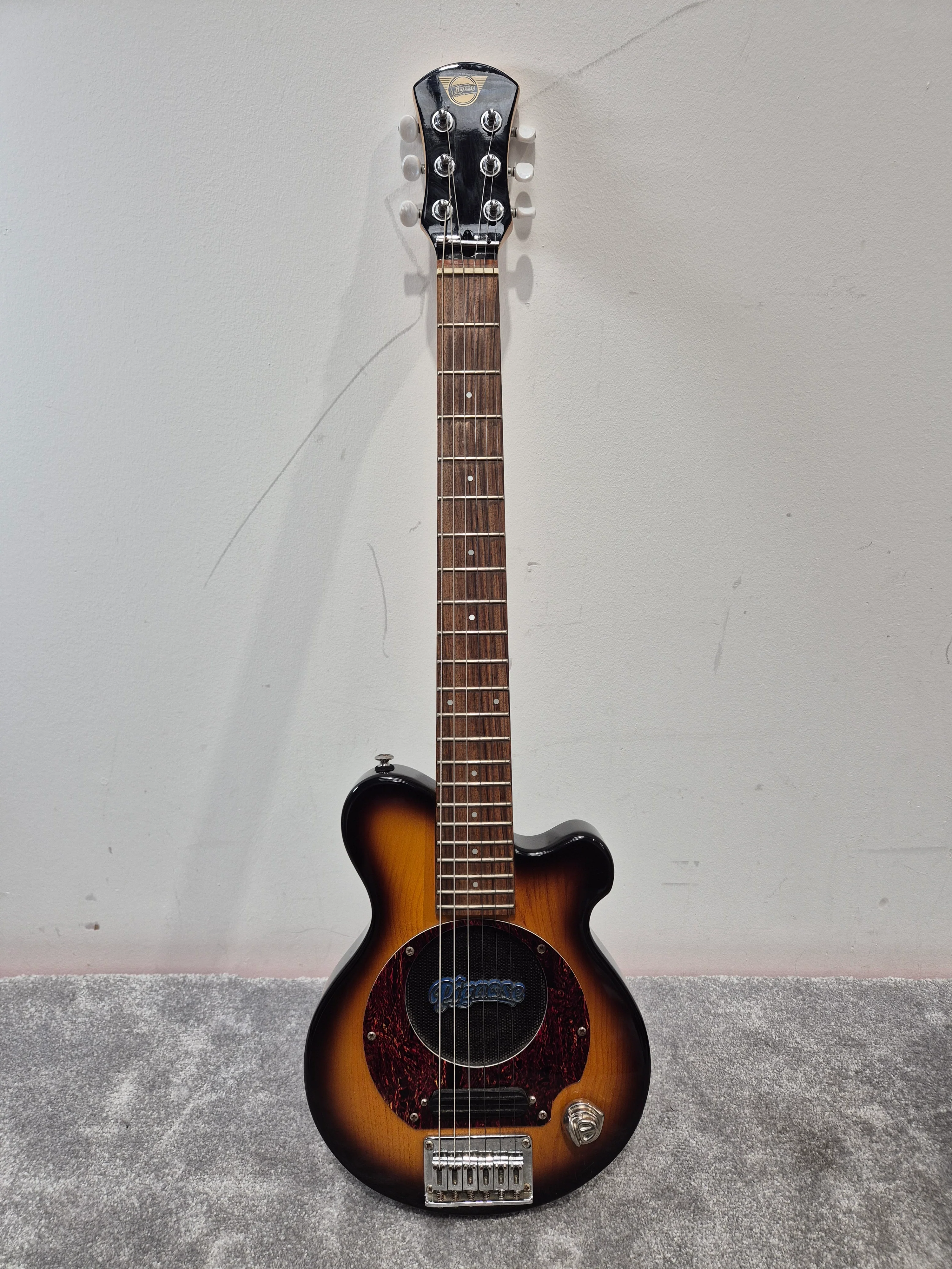 Pignose Travel Guitar - Portable Electric Guitar - Very Good w/ Soft Case - Image 2
