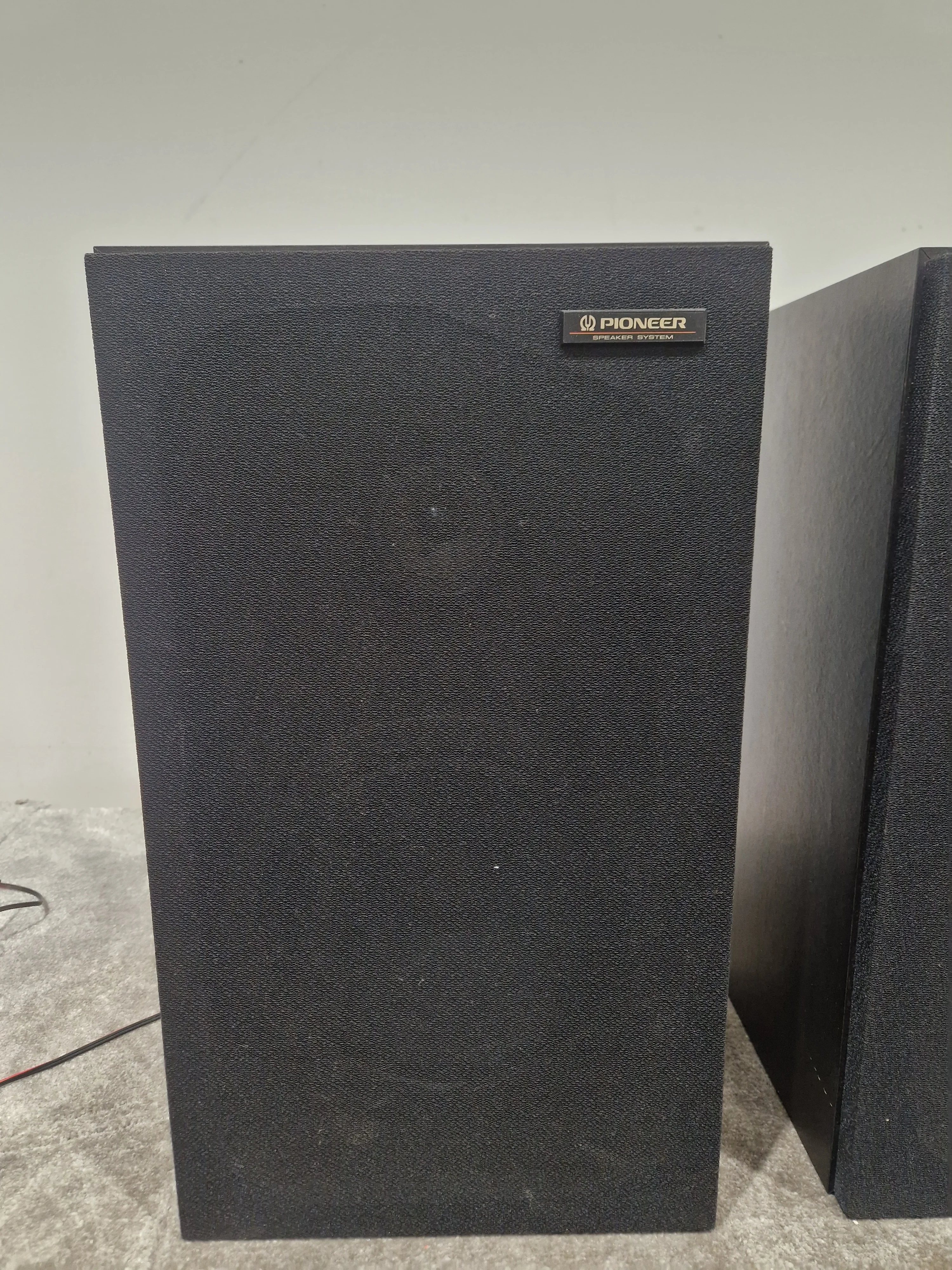 Pioneer CS-370 Passive HiFi Speakers Black Pair – Speaker - Good - Image 7