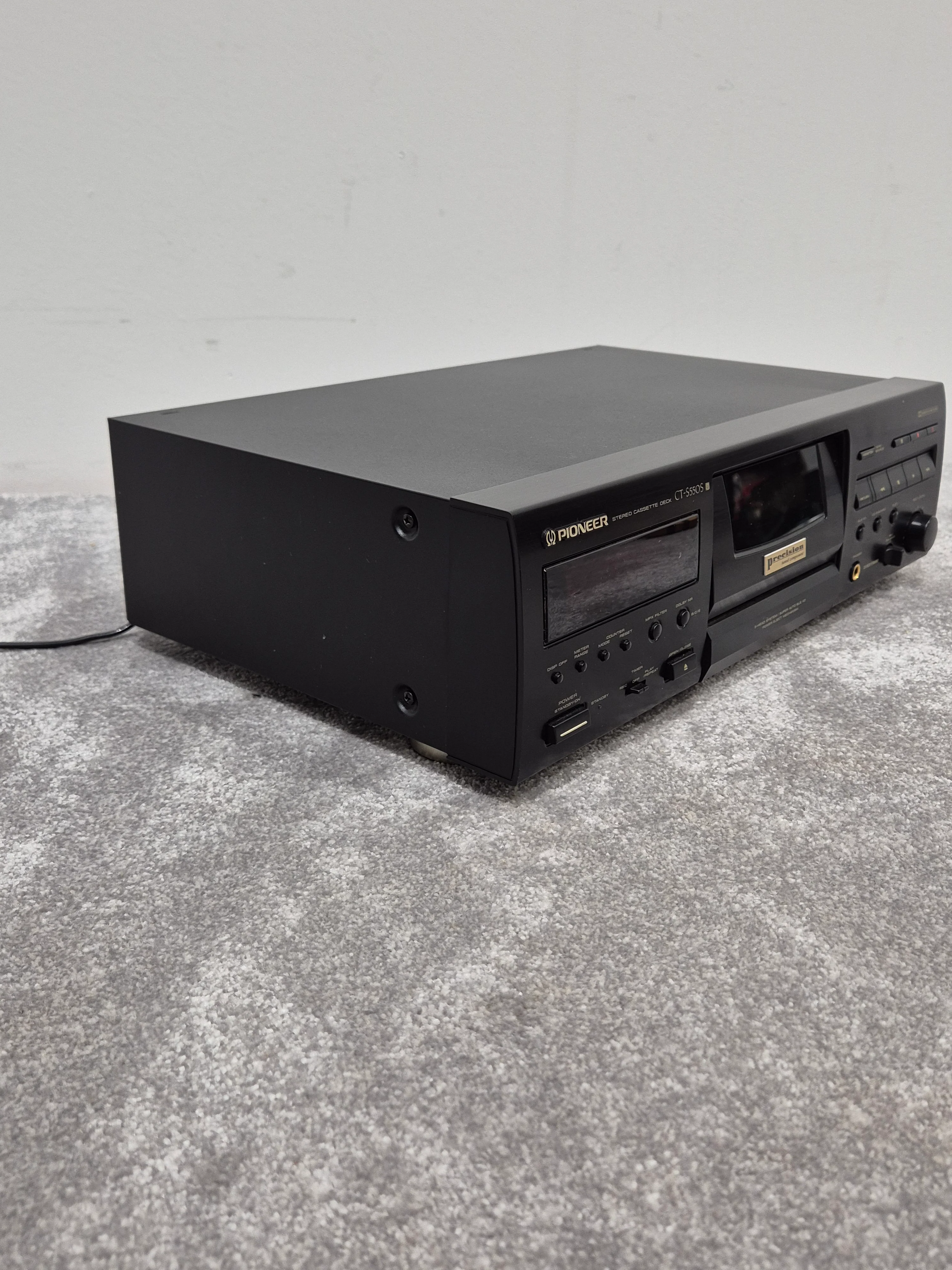 Pioneer CT-S550S Cassette Deck - Auto-Reverse Playback - Very Good - Image 5