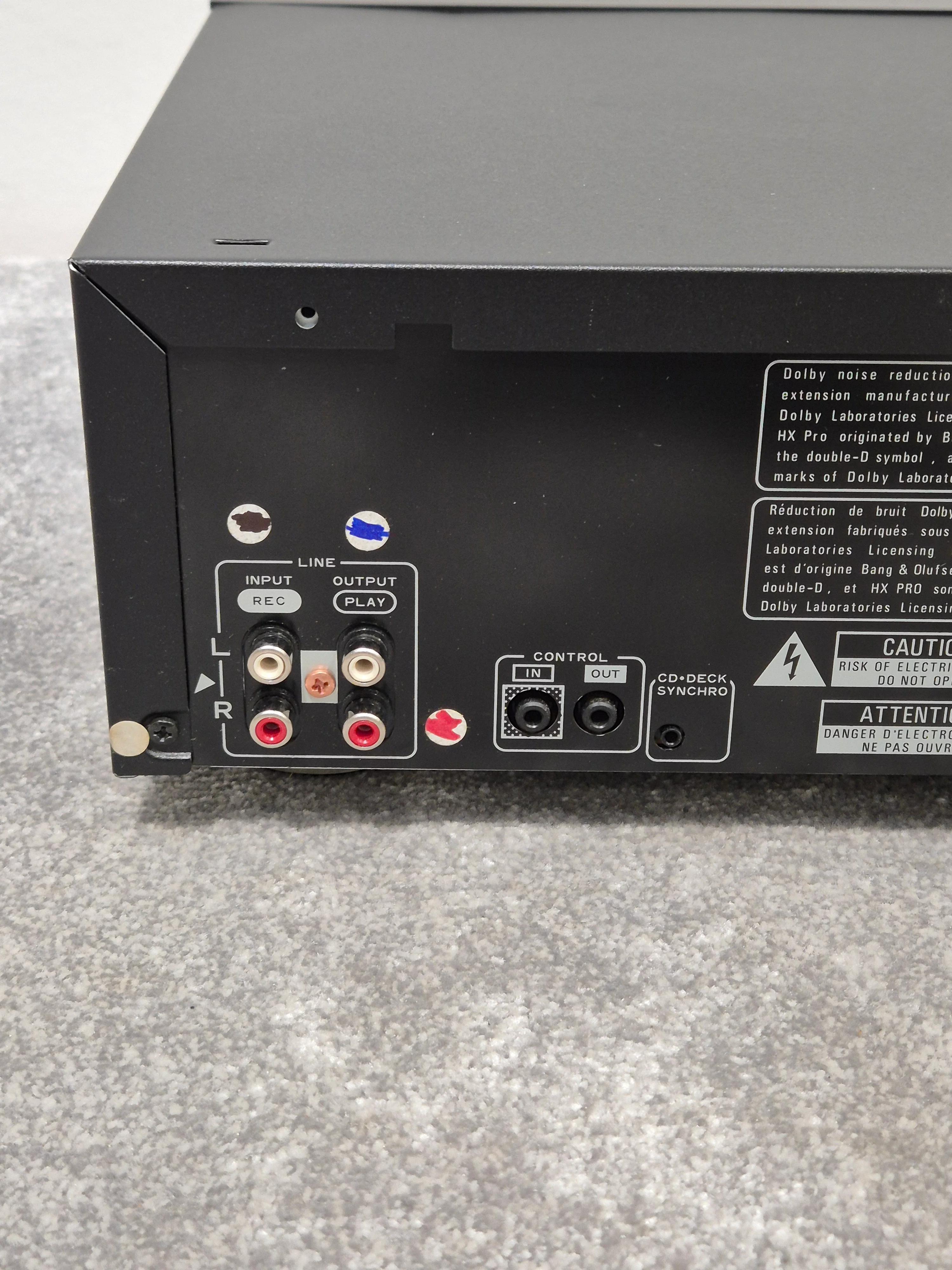 Pioneer CT-S550S Cassette Deck - Auto-Reverse Playback - Very Good - Image 8