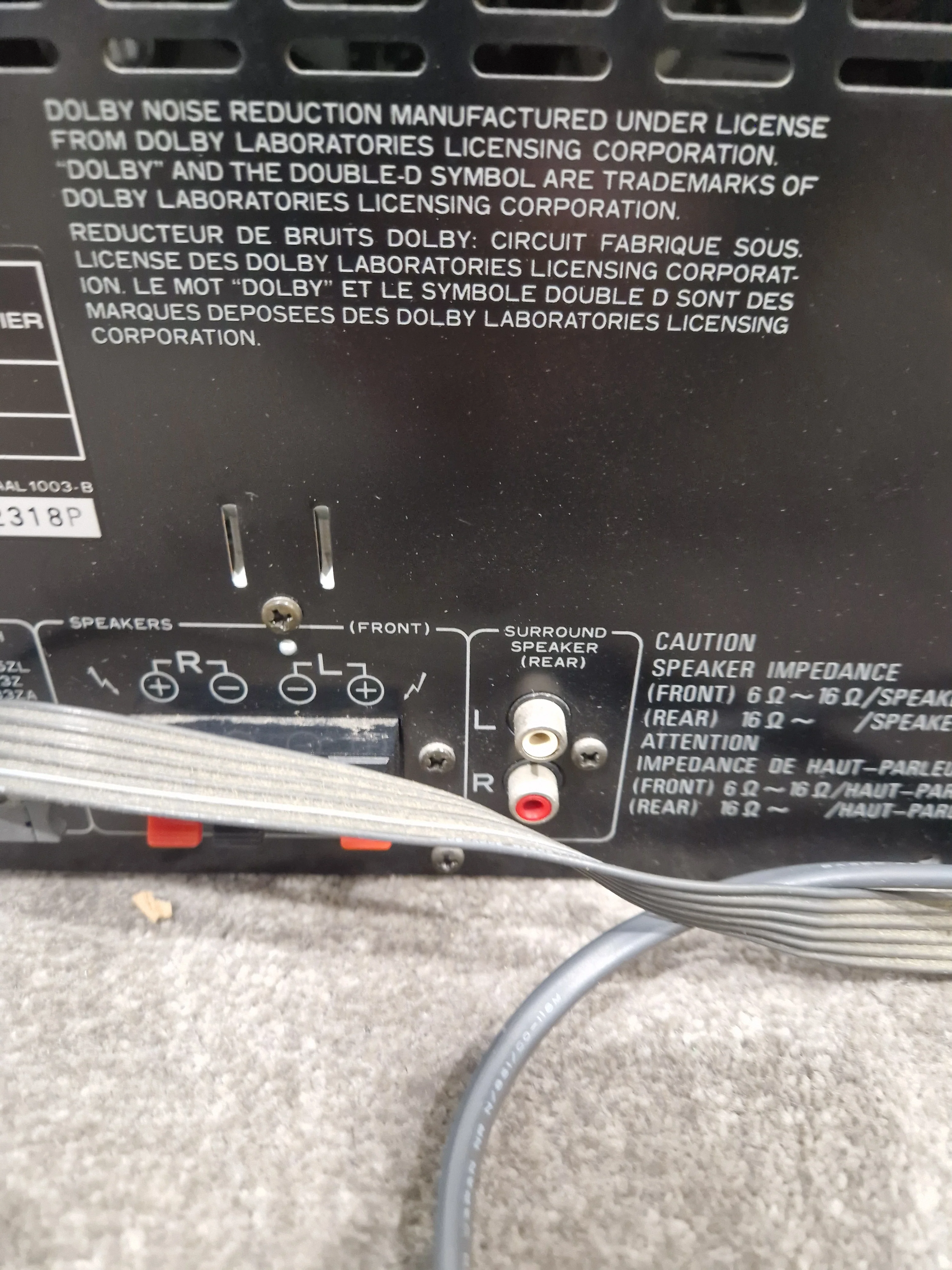 Pioneer DC-X55Z – Cassette Deck - Spares or Repair - Image 13