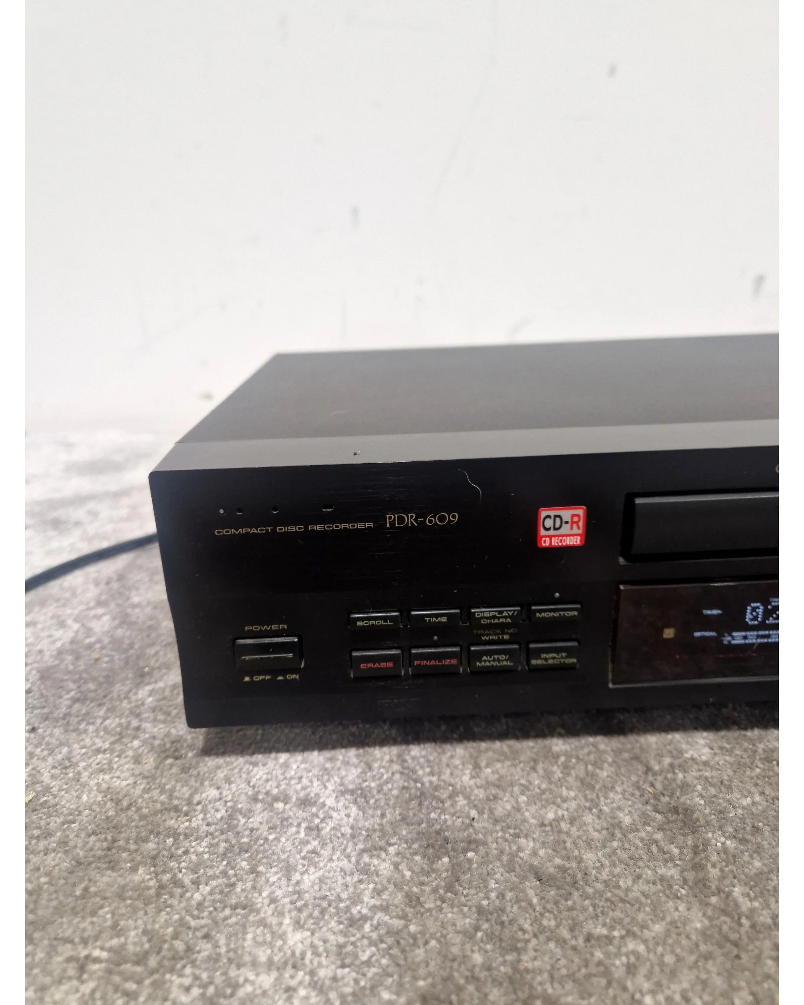 Pioneer PDR-609 - Compact Disc Recorder - Black - Excellent w/ Original Box - Image 10