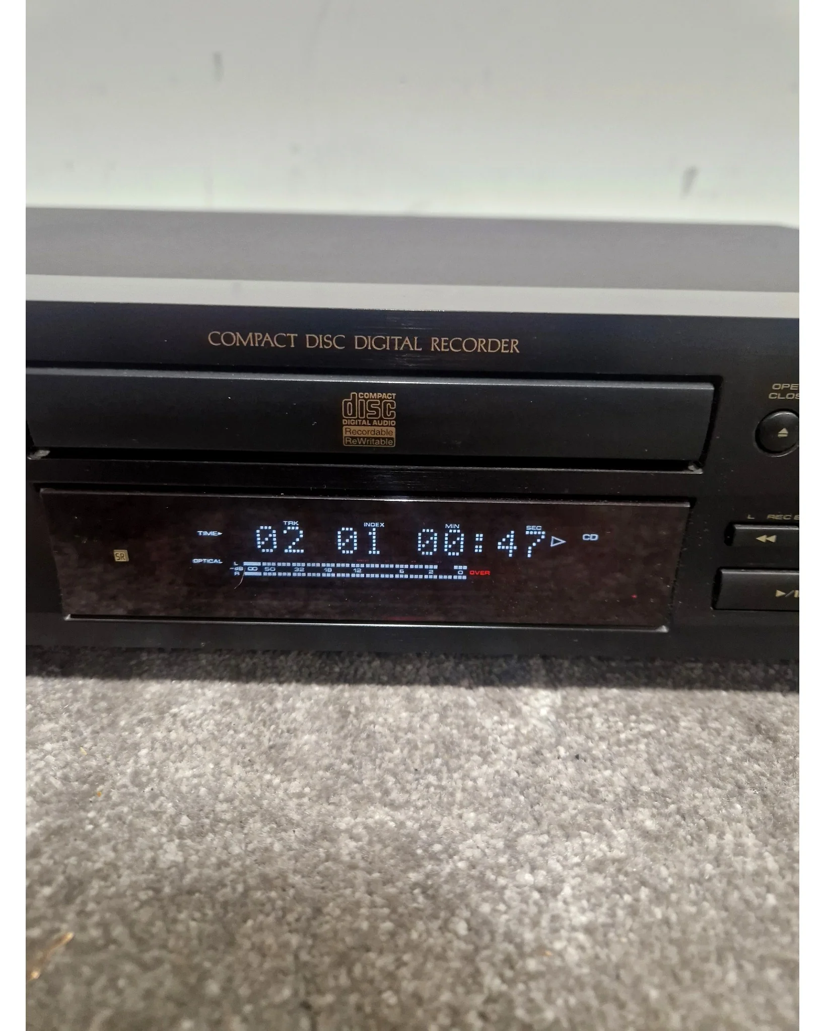 Pioneer PDR-609 - Compact Disc Recorder - Black - Excellent w/ Original Box - Image 12