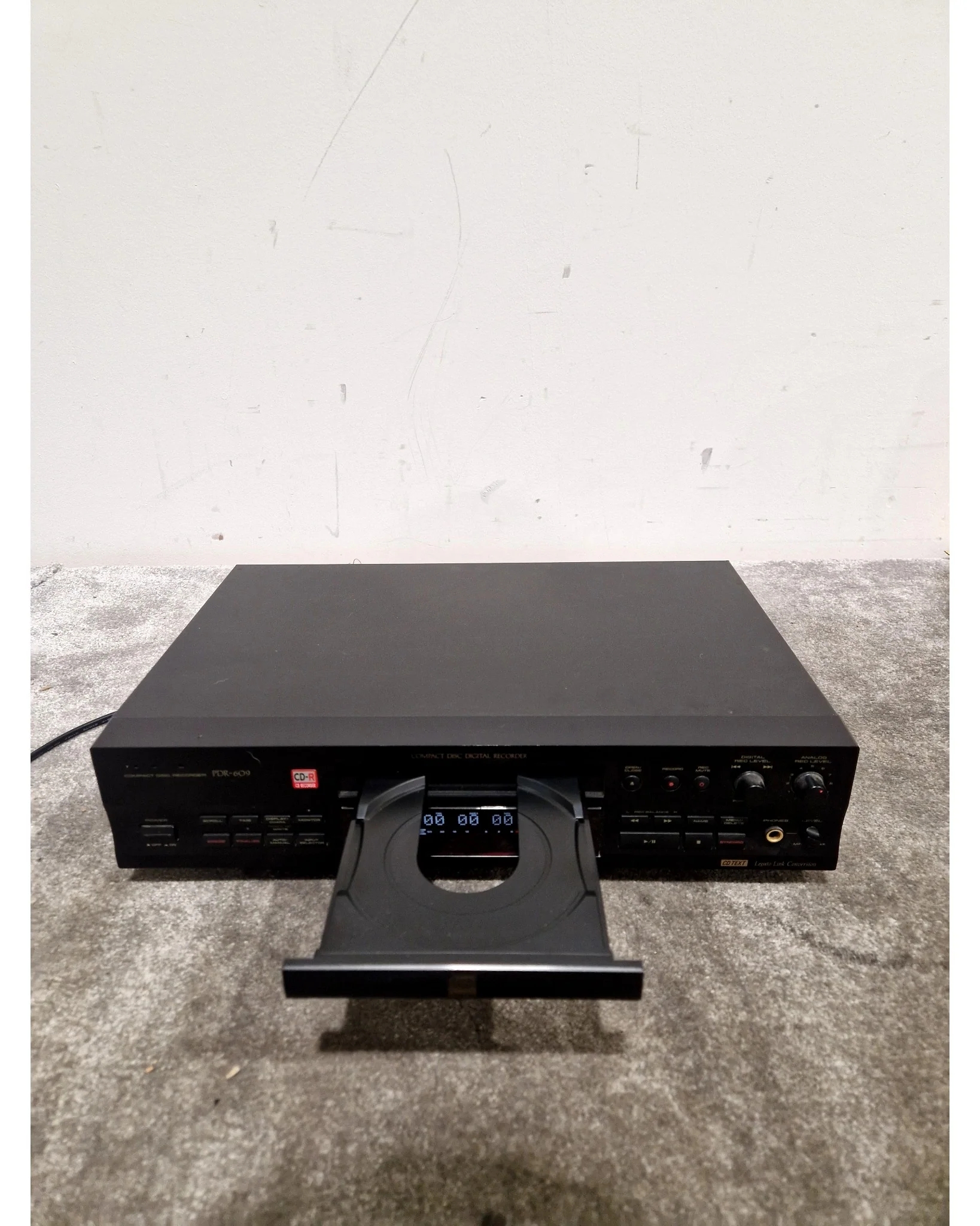 Pioneer PDR-609 - Compact Disc Recorder - Black - Excellent w/ Original Box - Image 9