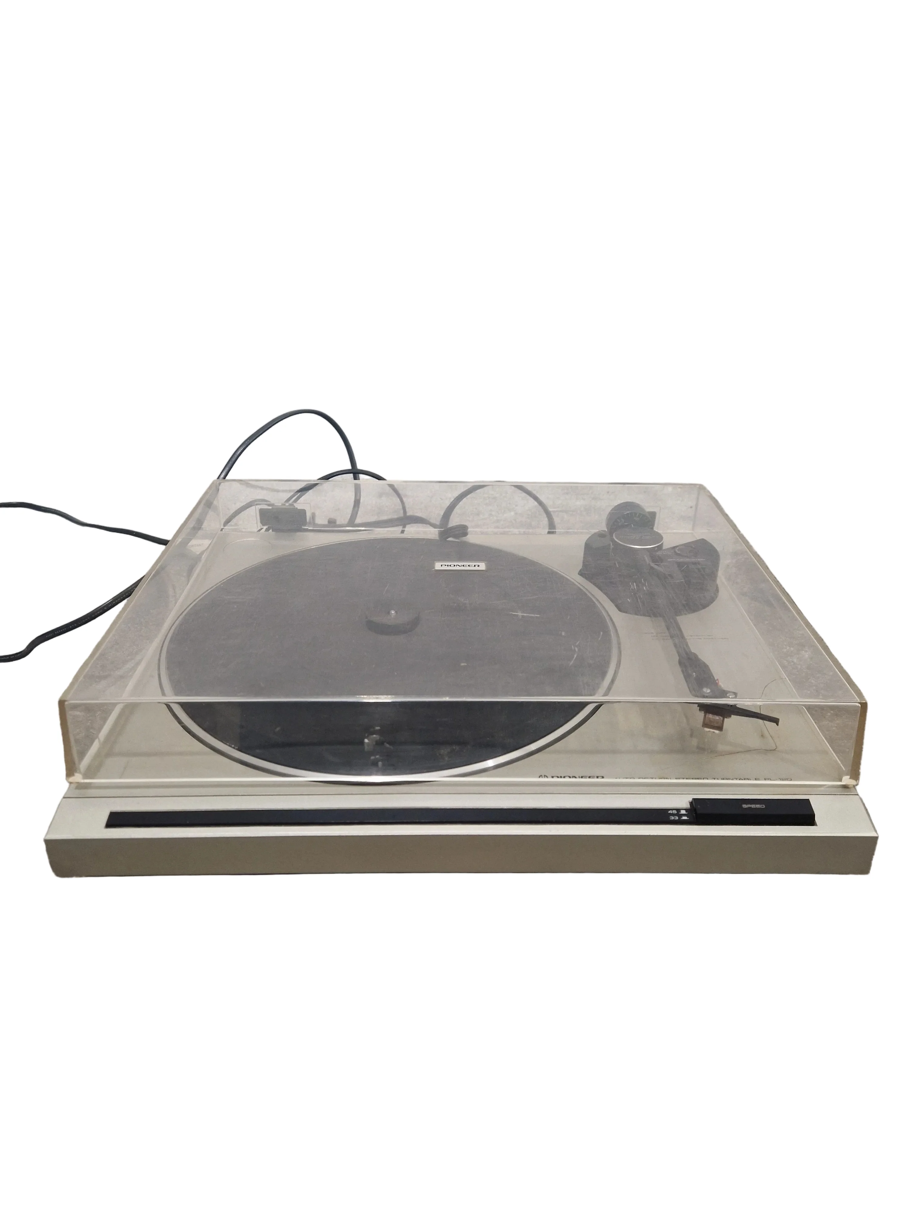 Pioneer PL-120 - Turntable - Silver - Spares or Repair