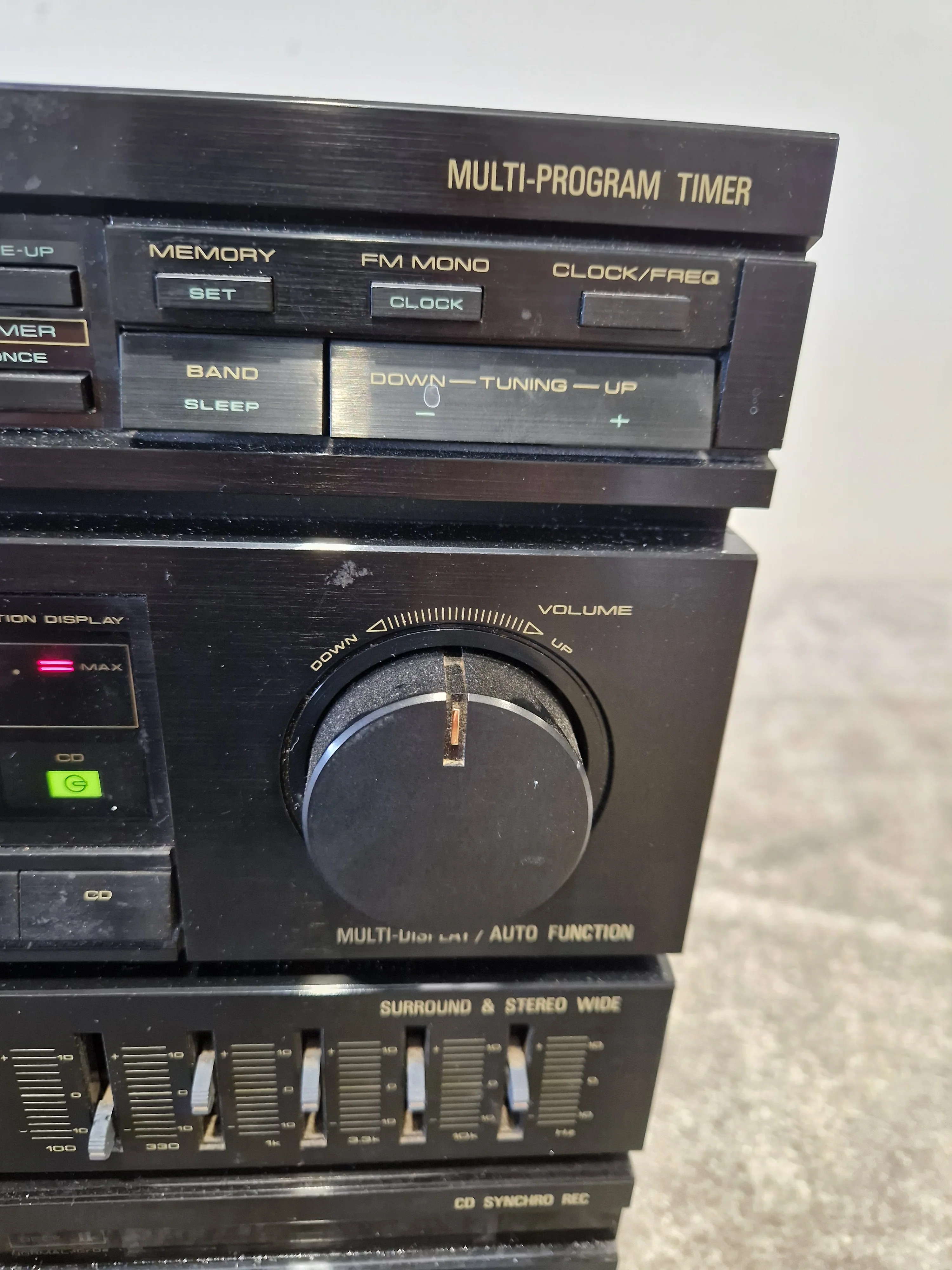 Pioneer RX-Z7L Hi-fi Stack  - High-Fidelity Audio System - Excellent w/ Manuals & Certification & Remote control - Image 6