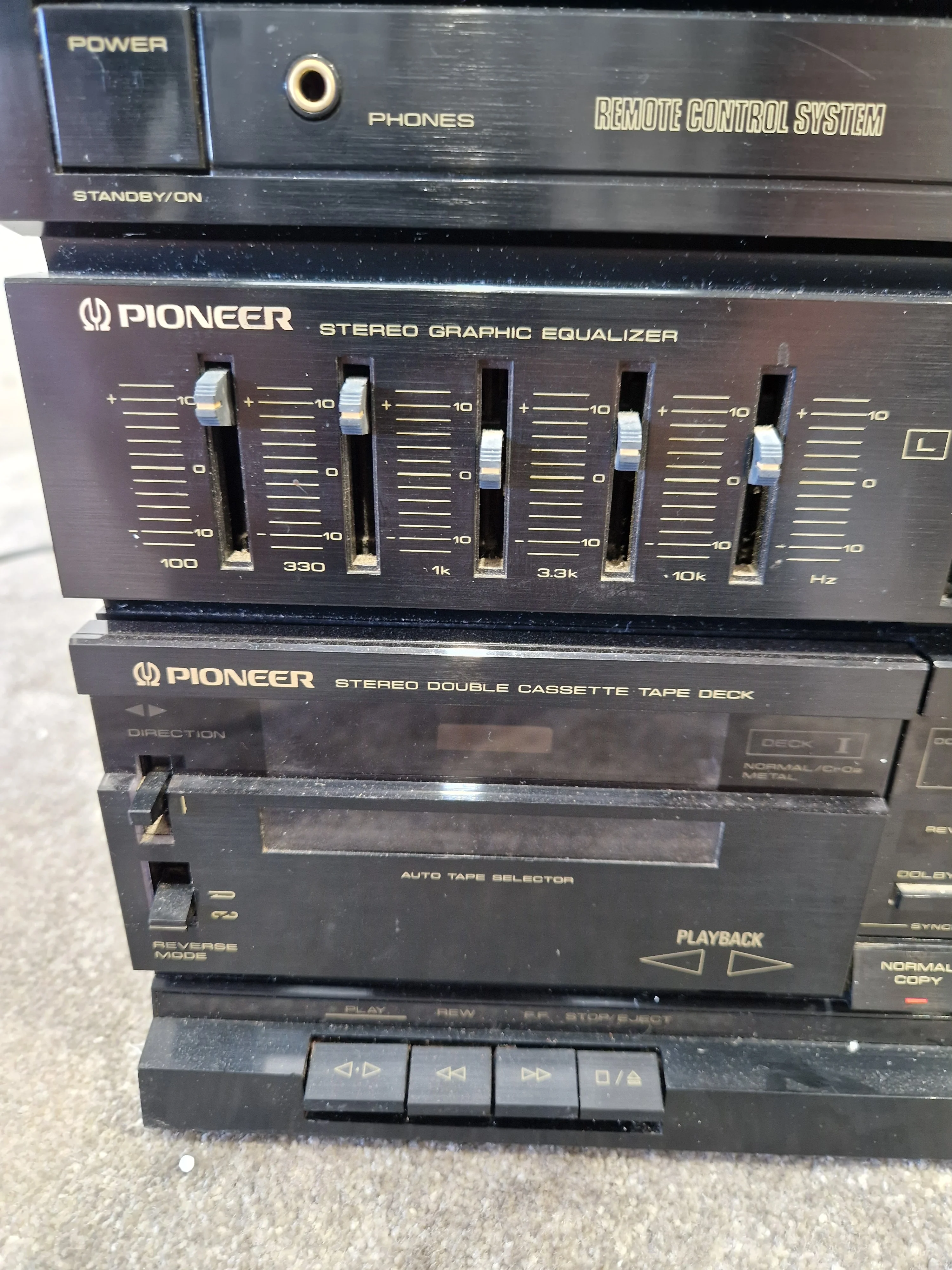 Pioneer RX-Z7L Hi-fi Stack  - High-Fidelity Audio System - Excellent w/ Manuals & Certification & Remote control - Image 9