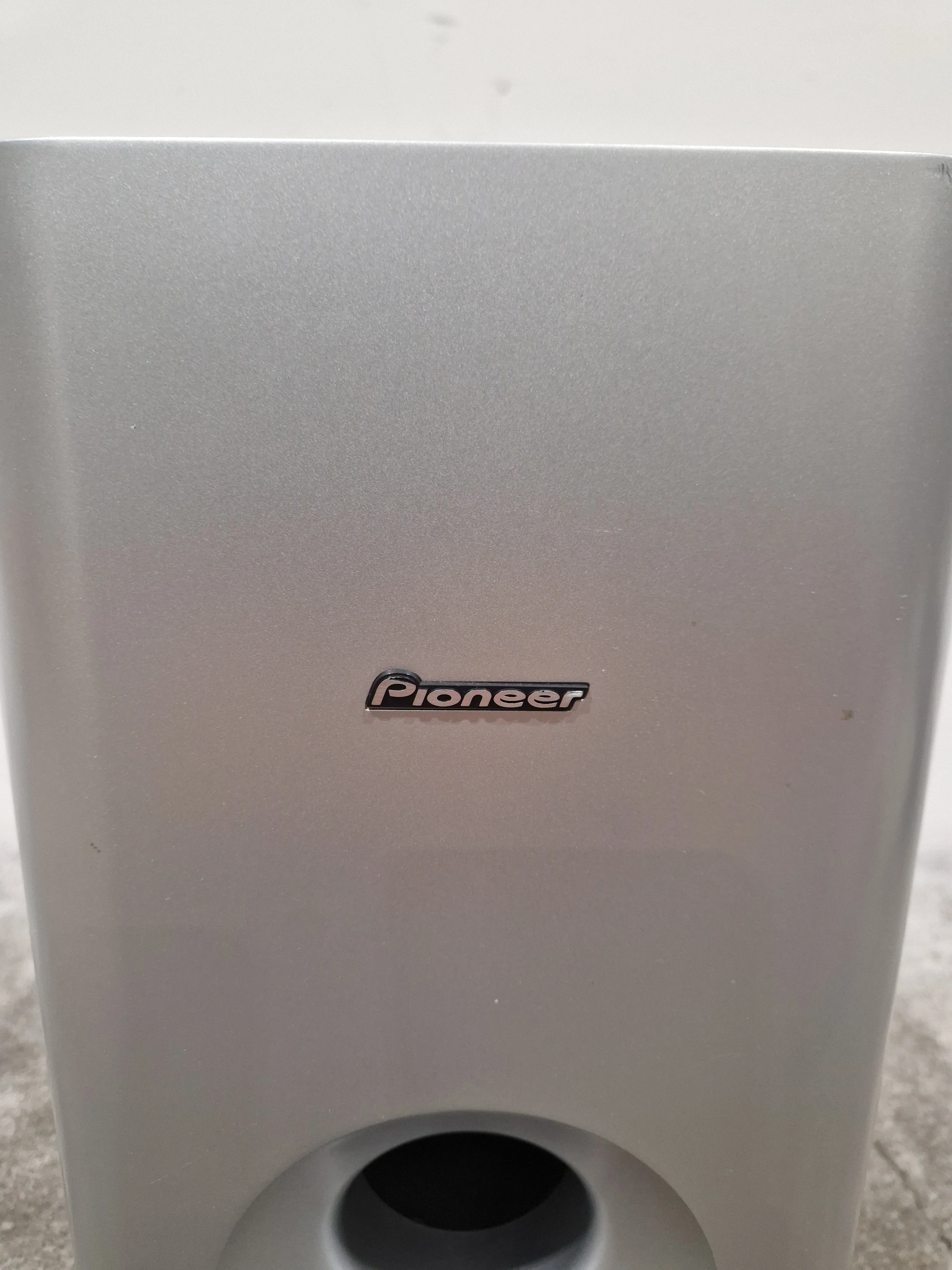 Pioneer S-DV360SW - Subwoofer Speaker - Silver - Excellent w/ Original Box - Image 2