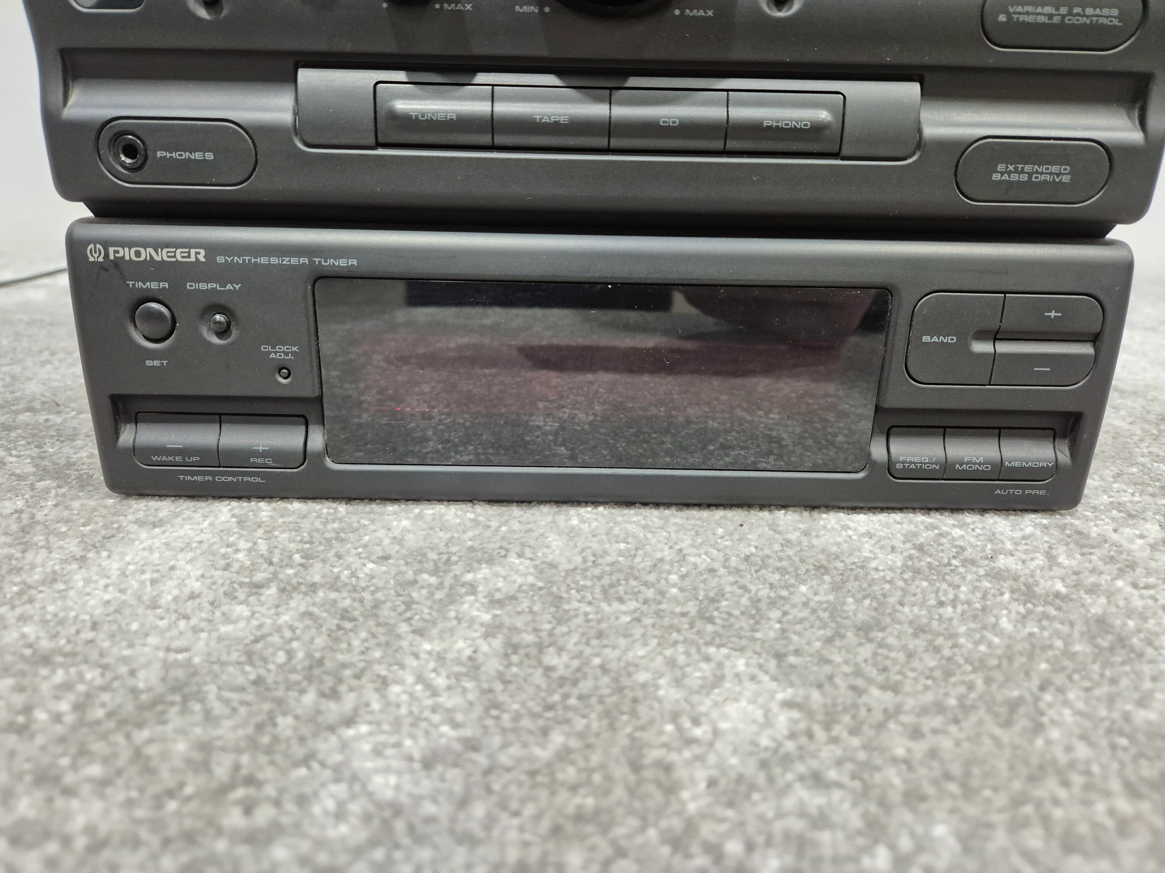 Pioneer SX-P520 Audio Stack - Dual CD Player / AM/FM Stereo Receiver ( Faulty Tape Deck ) - Image 2