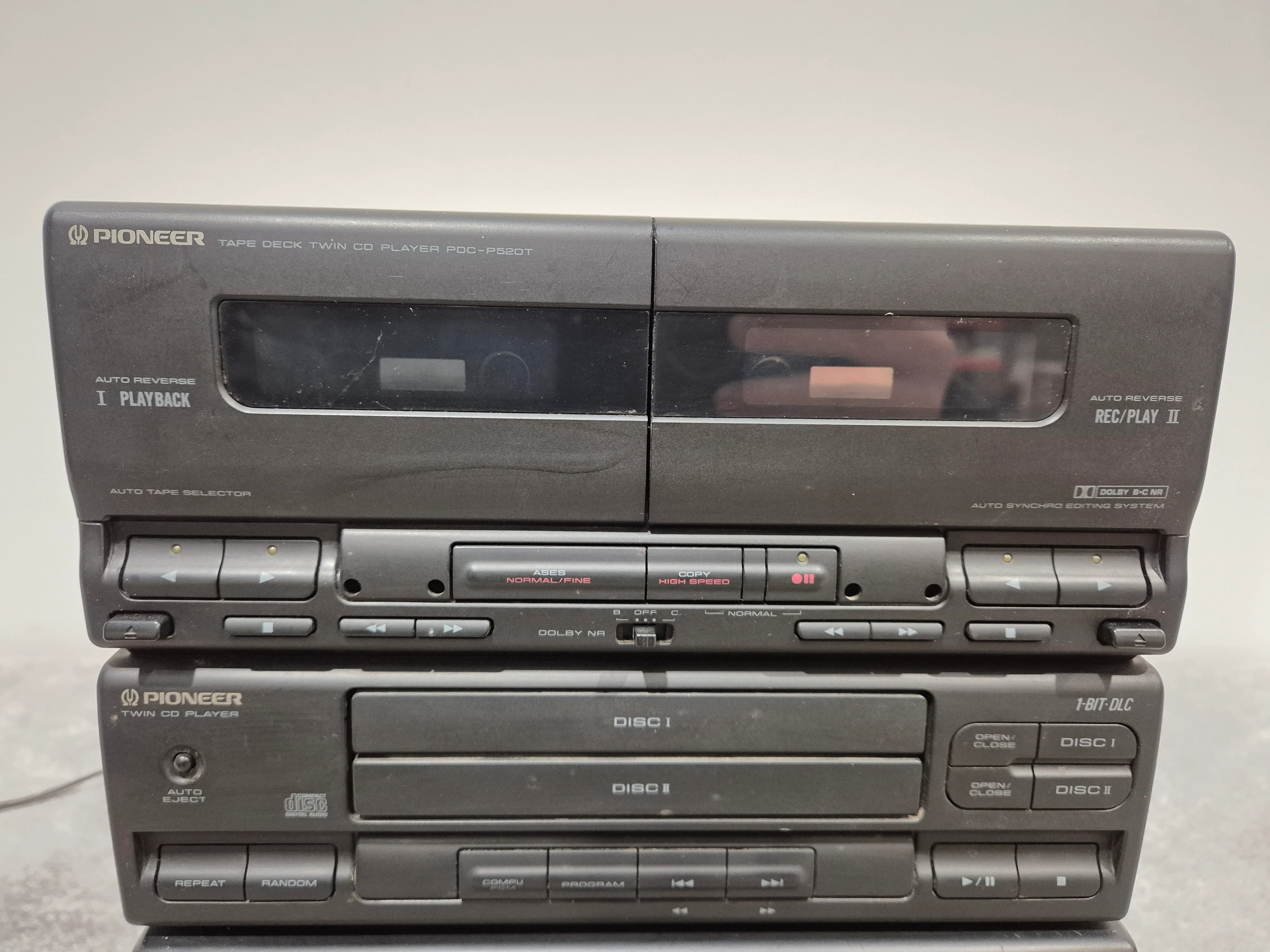 Pioneer SX-P520 Audio Stack - Dual CD Player / AM/FM Stereo Receiver ( Faulty Tape Deck ) - Image 5
