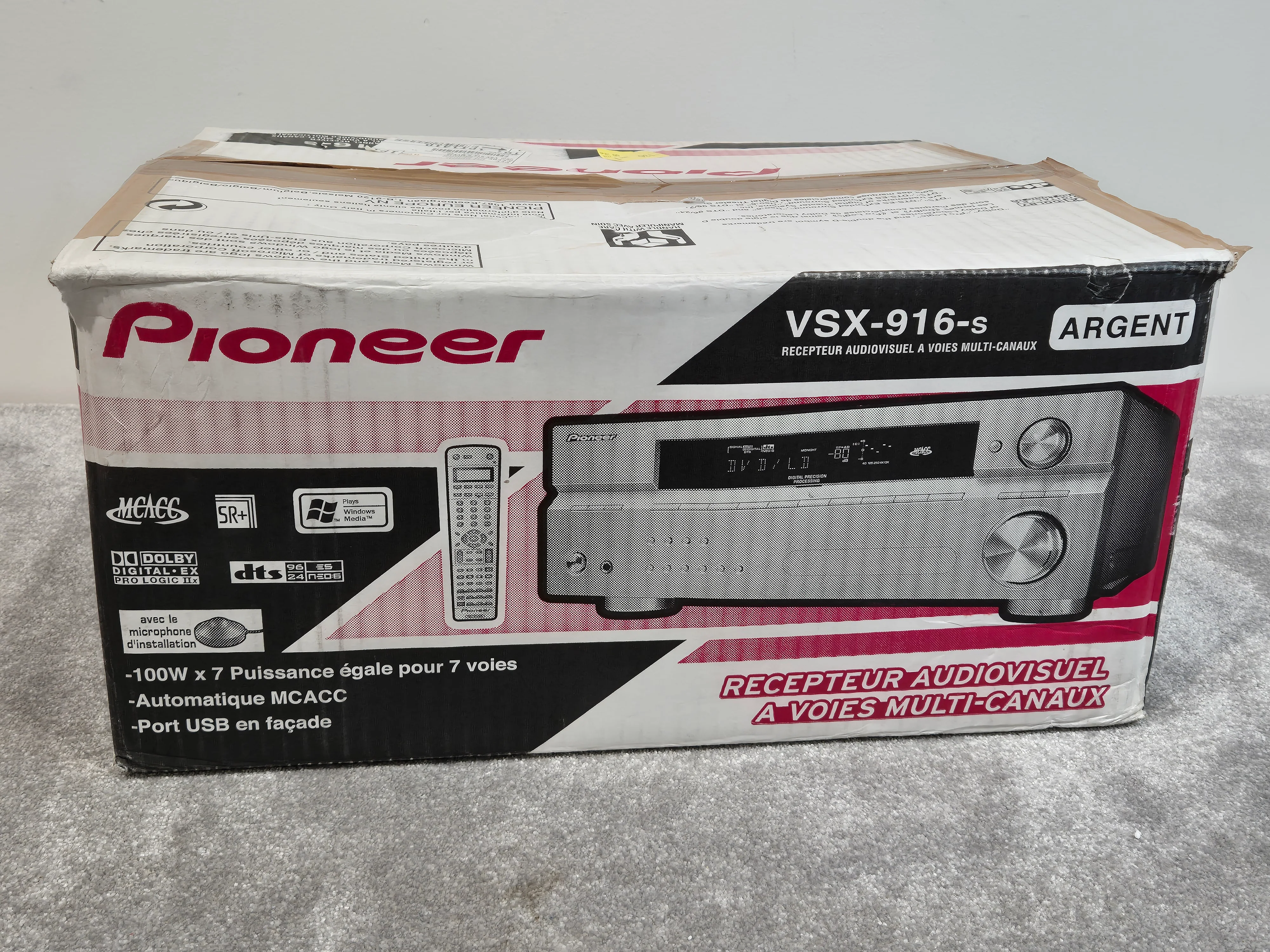 Pioneer Vsx 916s AV Receiver - 7.1 Channels, Dolby Digital - Excellent w/ Original Box - Image 12