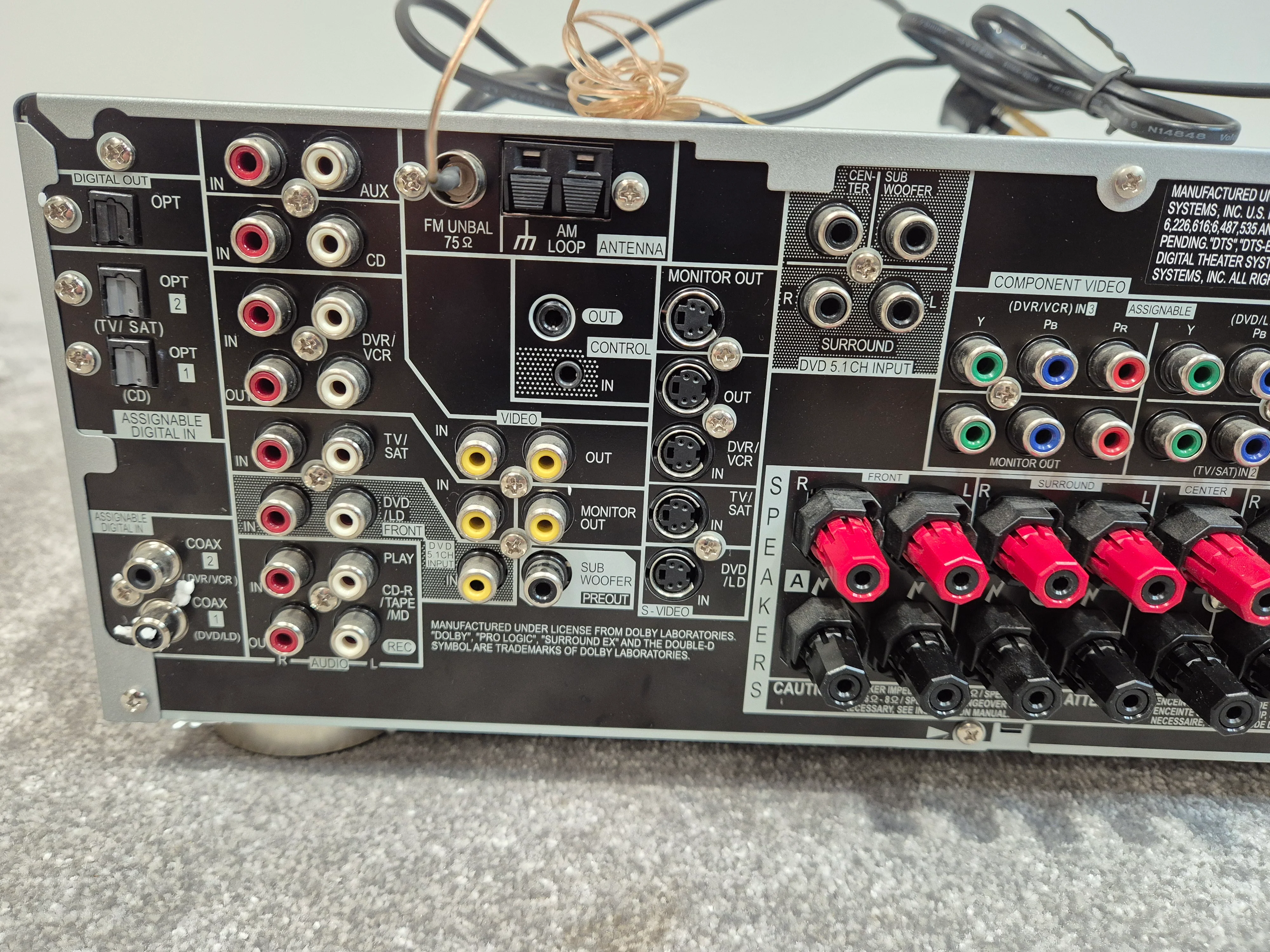 Pioneer Vsx 916s AV Receiver - 7.1 Channels, Dolby Digital - Excellent w/ Original Box - Image 8